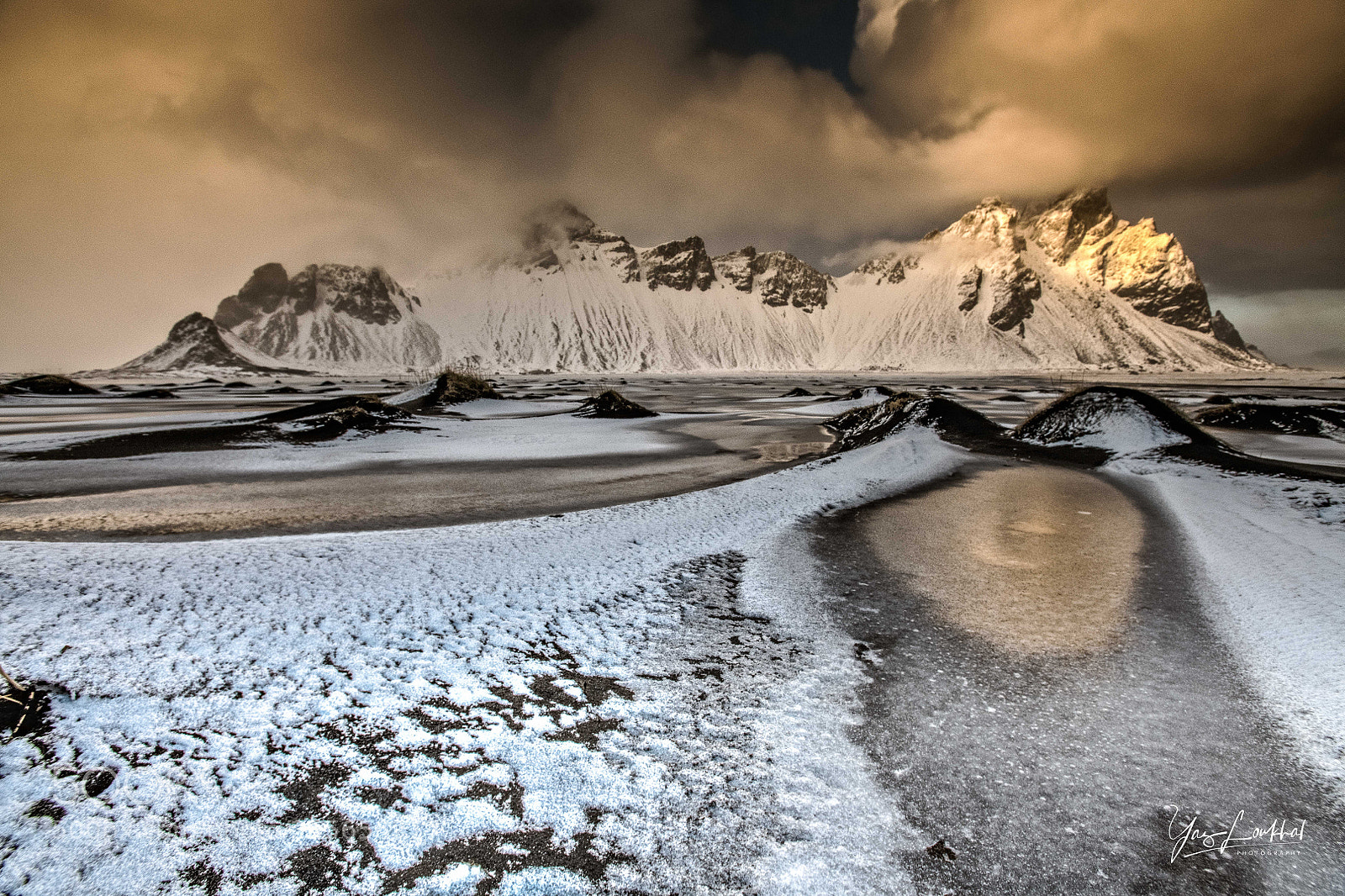 Nikon D850 sample photo. Fabulous vesturhorn at sunset photography