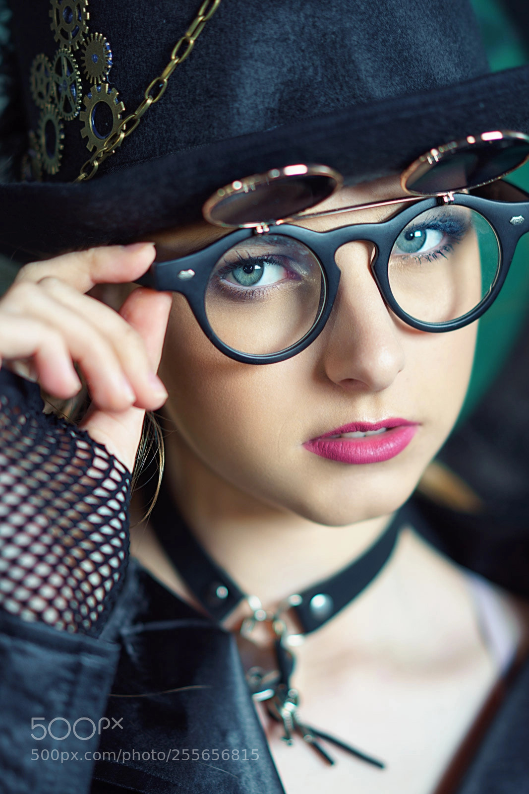 Sony a6500 sample photo. Steam punk girl photography
