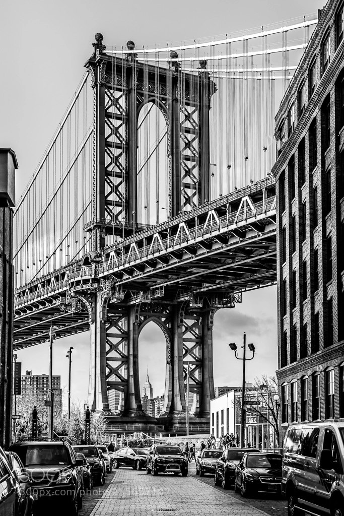 Nikon D7200 sample photo. Manhattan bridge photography