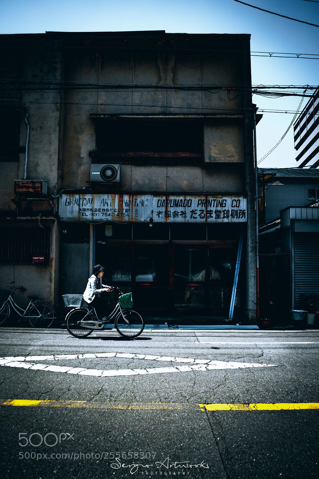Sony a7 II sample photo. Kyobashi, osaka photography