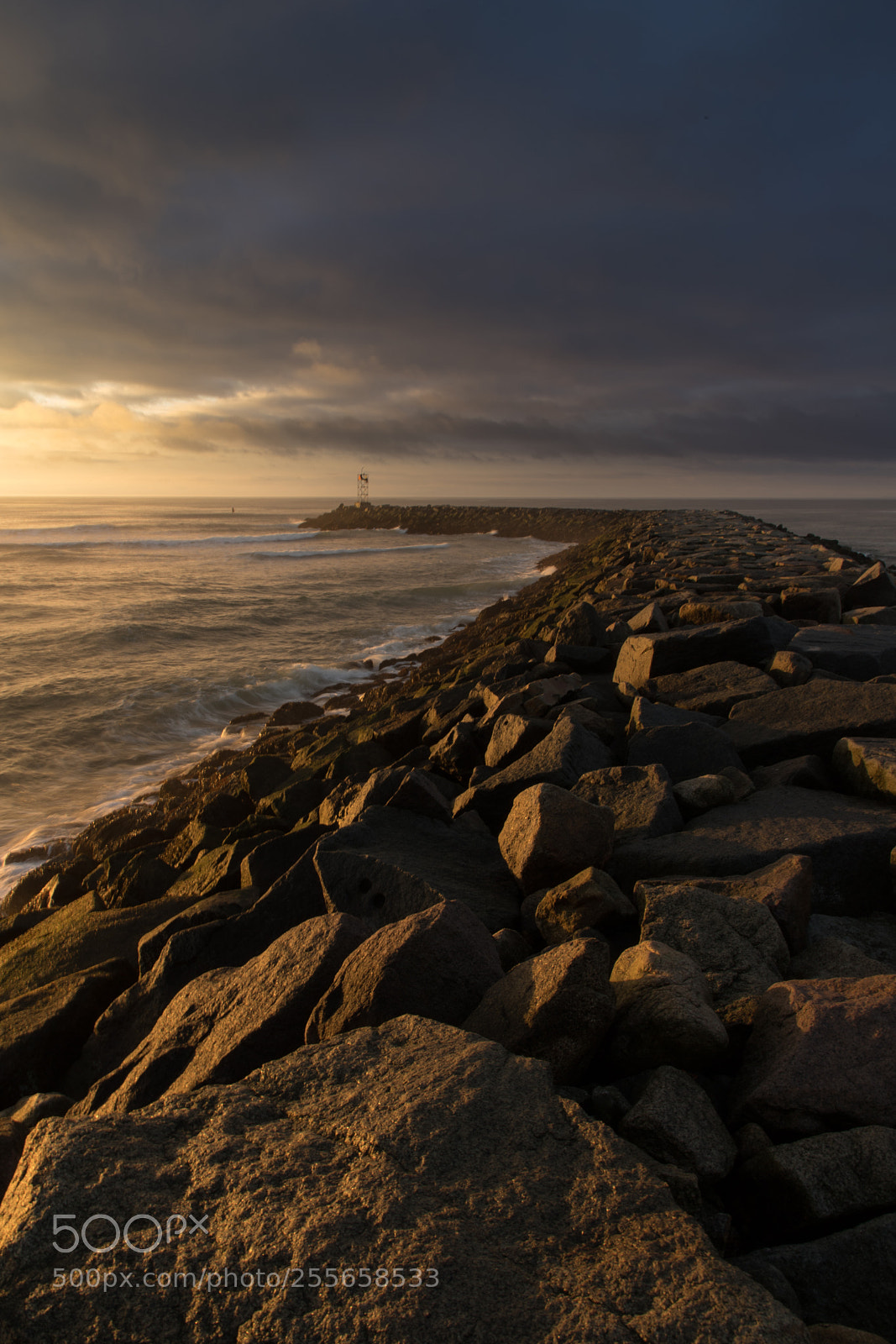 Canon EOS 6D Mark II sample photo. Scituate jetty late golden photography