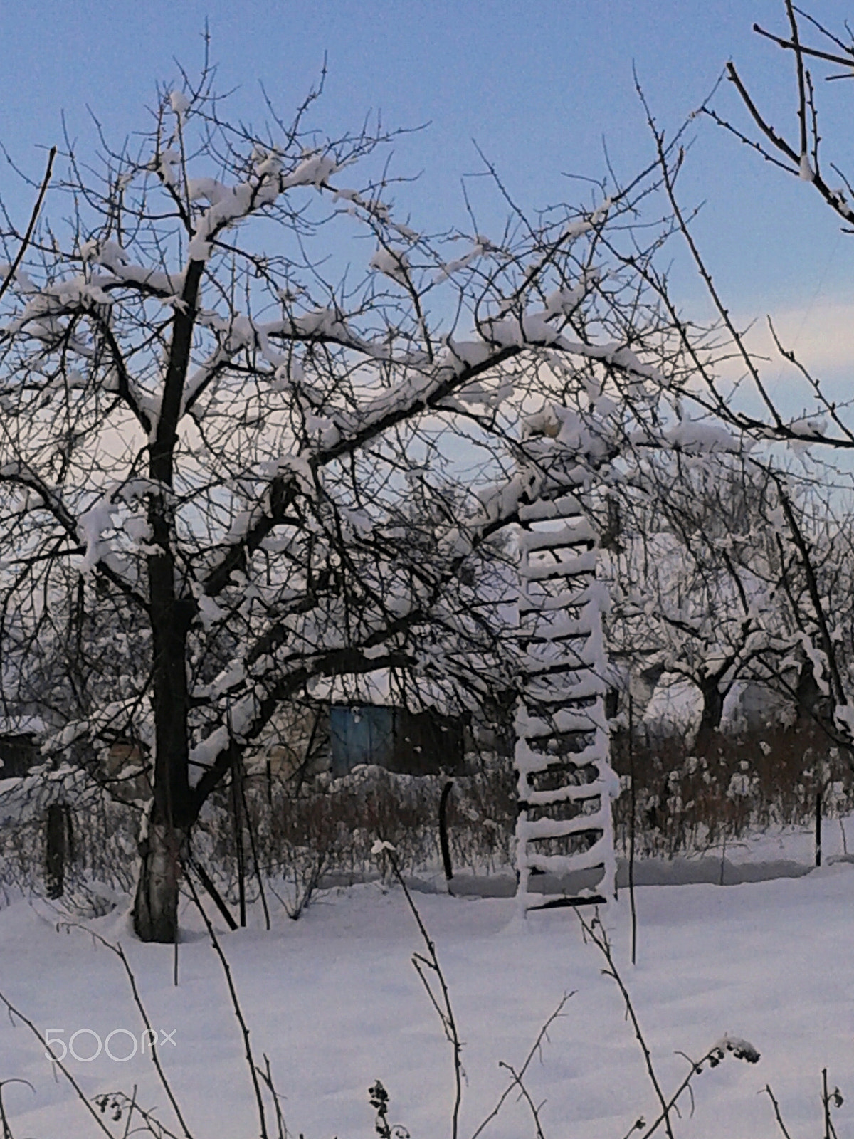 Samsung Galaxy Core sample photo. Steps in the sky photography