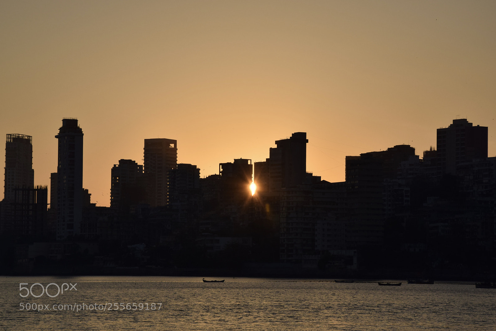 Nikon D5300 sample photo. Sunset in mumbai photography