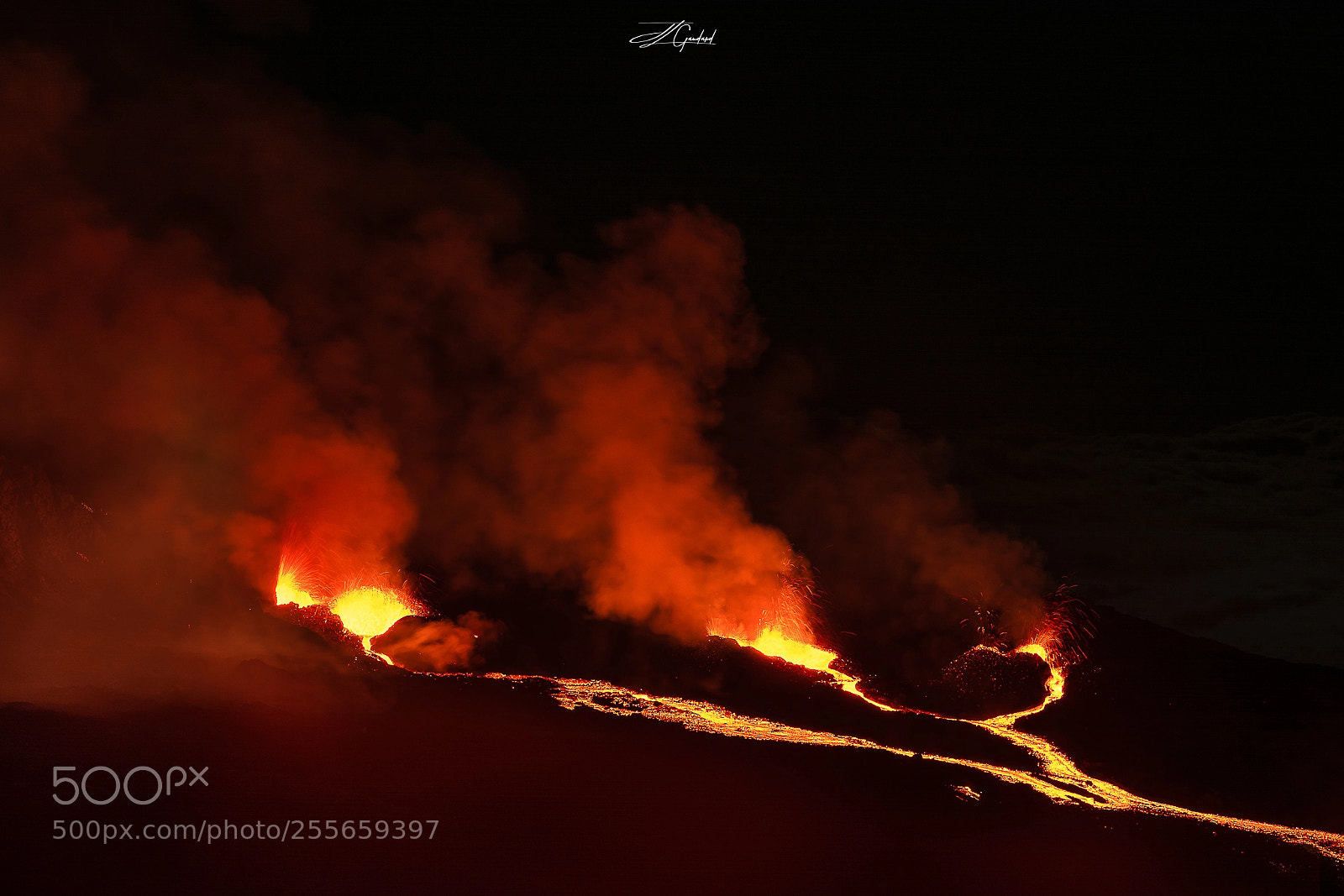 Nikon D7100 sample photo. Fournaise 2018 photography