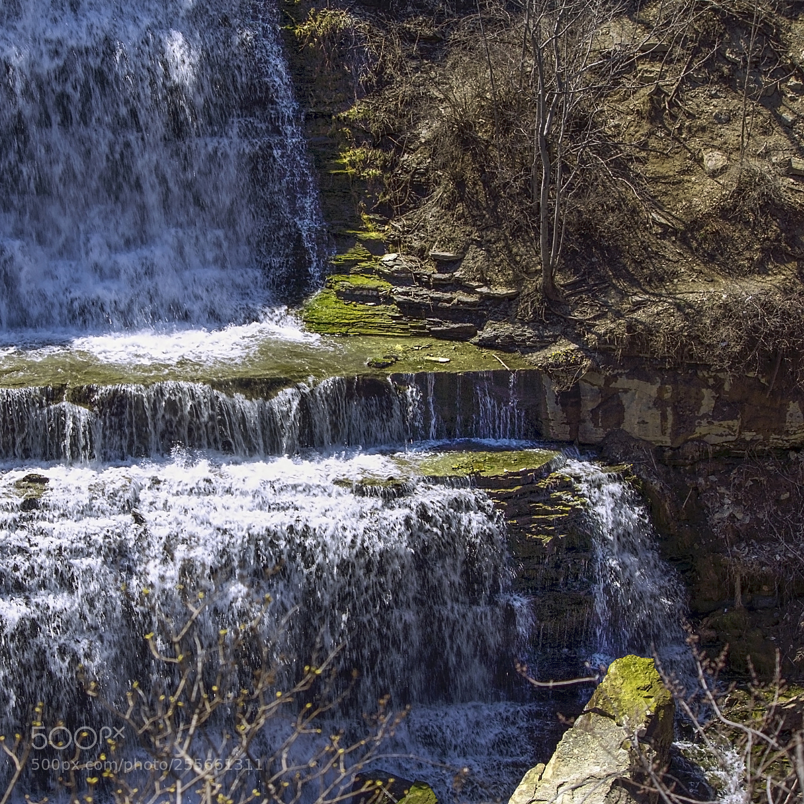 Canon EOS 600D (Rebel EOS T3i / EOS Kiss X5) sample photo. Rock and waterfall photography