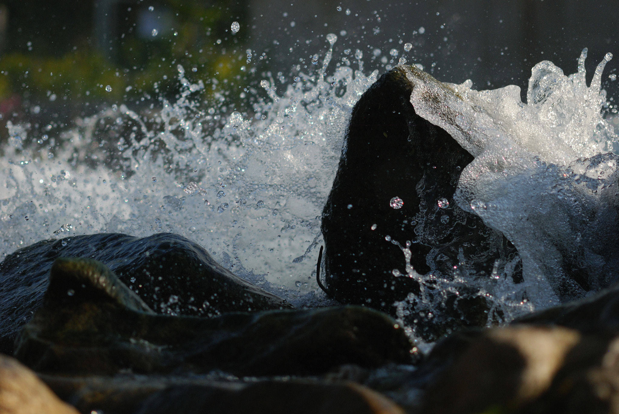 Nikon D80 sample photo. Fast water photography