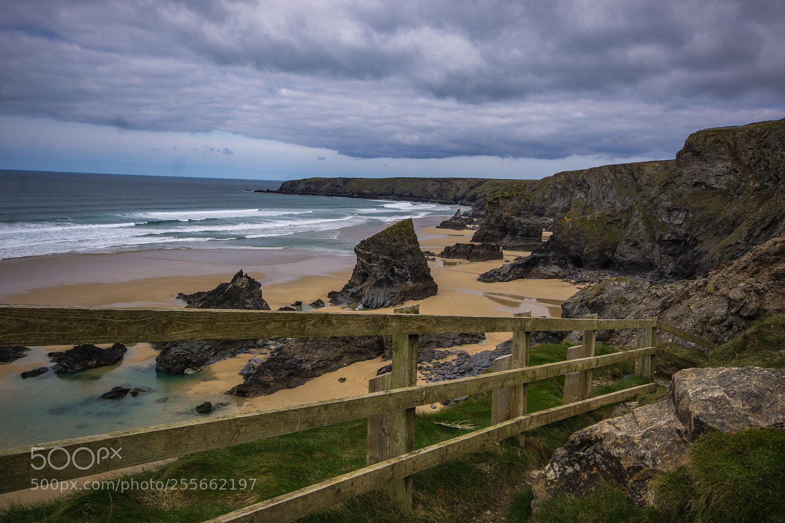 Sony a6000 sample photo. Bedruthan steps photography