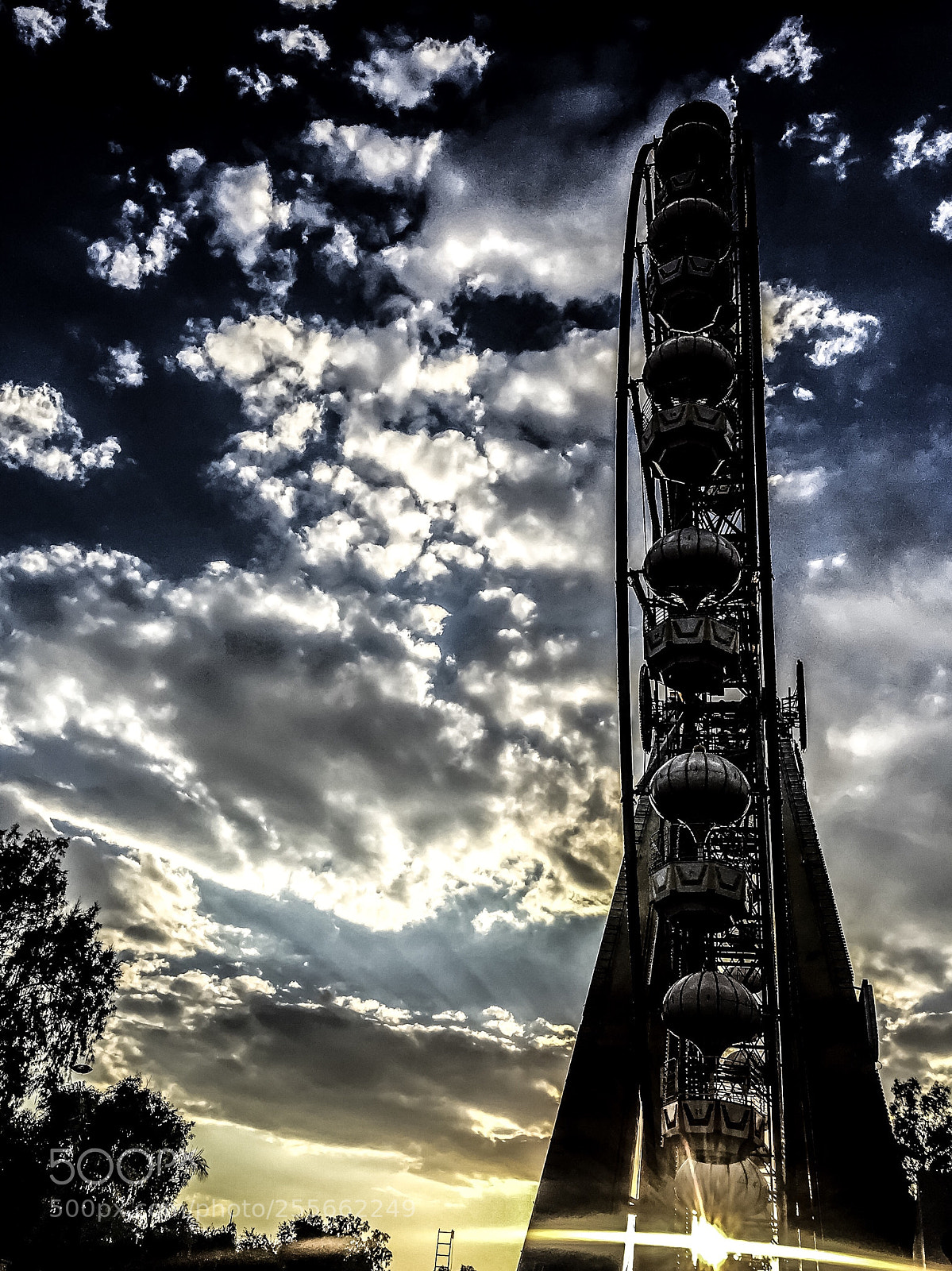 Apple iPhone 6 Plus sample photo. Wheel of fortune photography