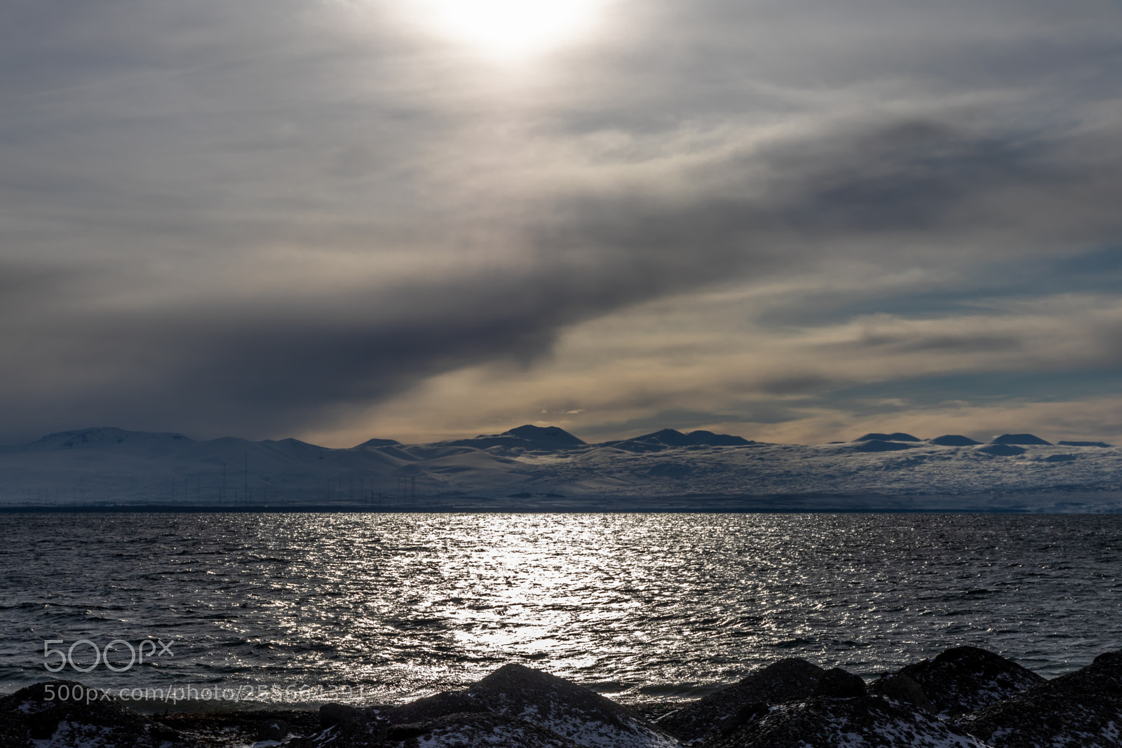 Canon EOS 80D sample photo. Sunset at lake sevan photography