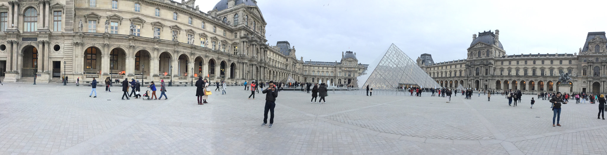 Apple iPad Air 2 sample photo. Louvre love photography