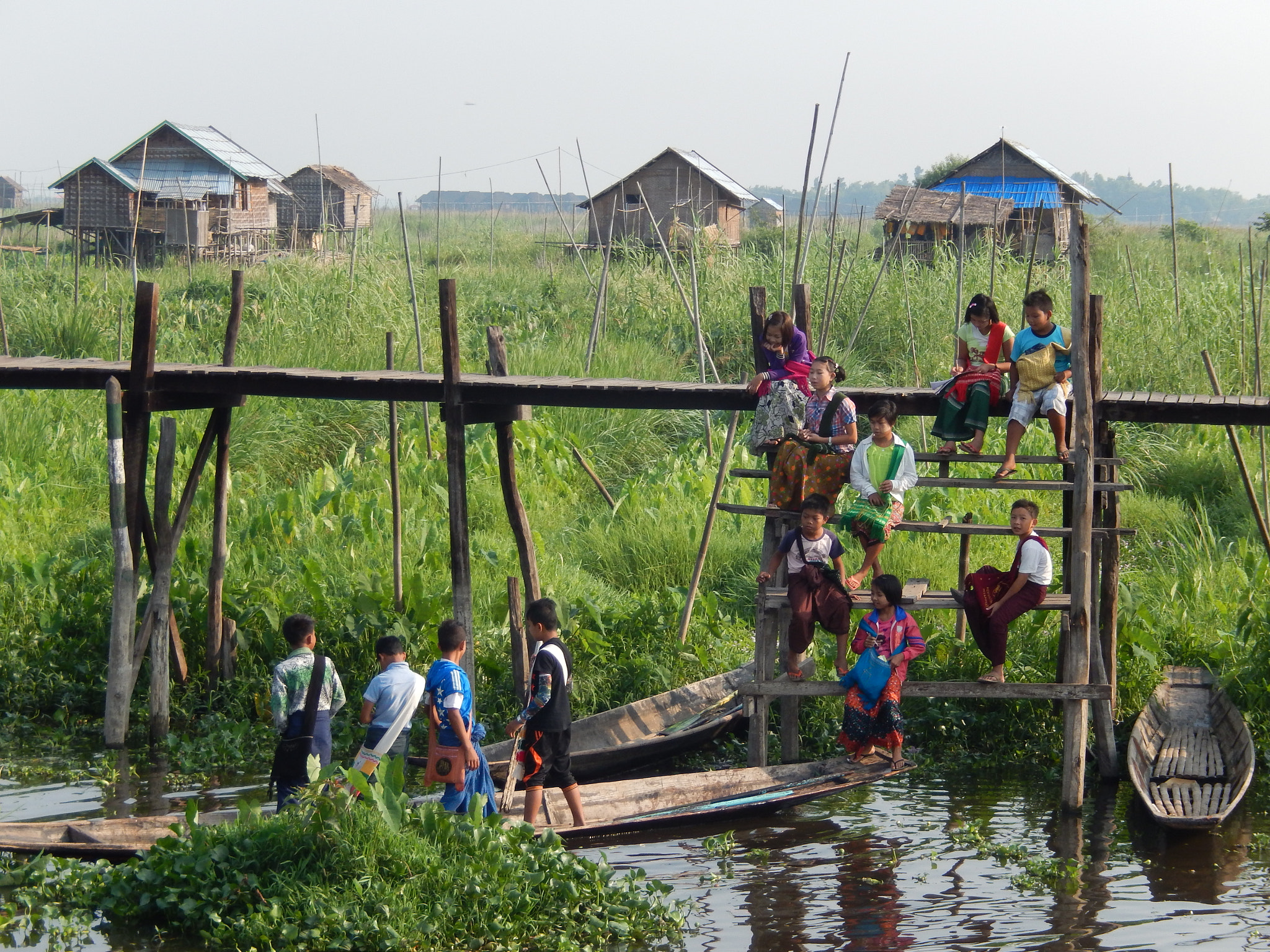 Nikon COOLPIX S9400 sample photo. Inle lake myanmar photography