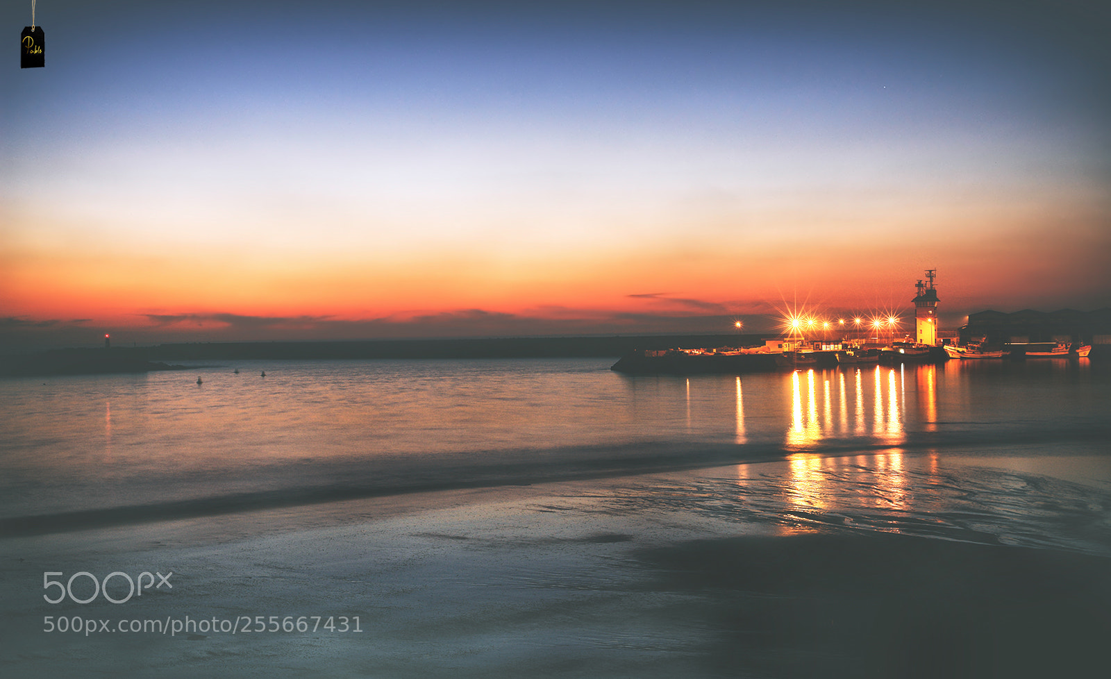 Sony DSC-R1 sample photo. "lights on dock bay"... photography