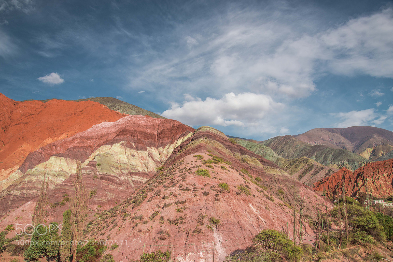 Canon EOS 6D Mark II sample photo. Seven color mountains photography