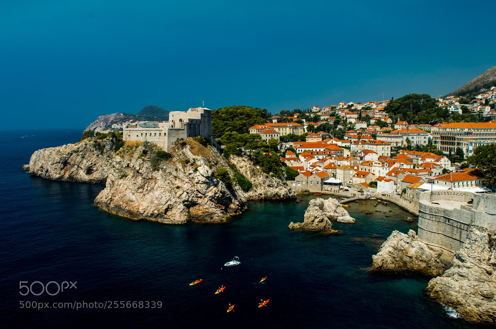 Nikon D3200 sample photo. Dubrovnic walls photography