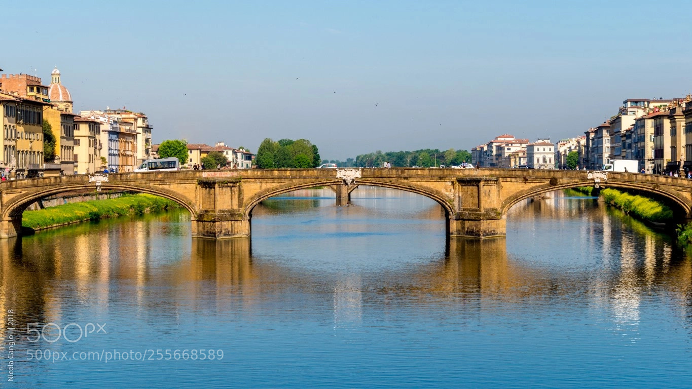 Pentax K-30 sample photo. Da ponte vecchio viewed photography