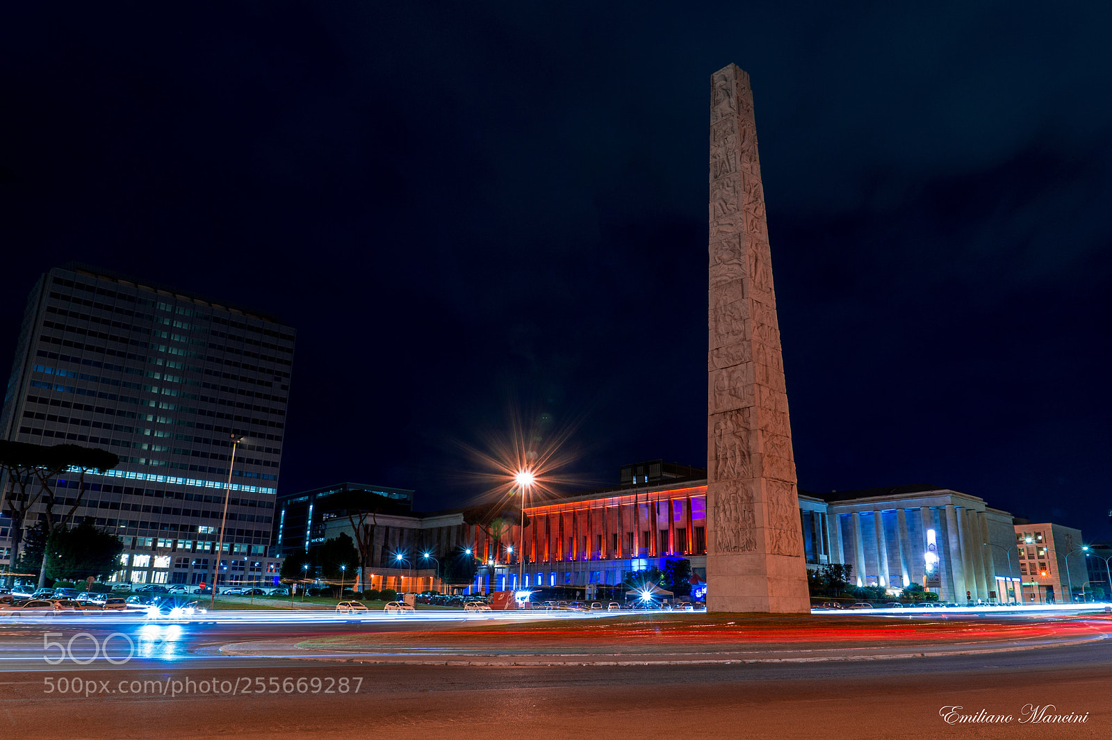 Sony SLT-A58 sample photo. Roma e.u.r obelisco di photography