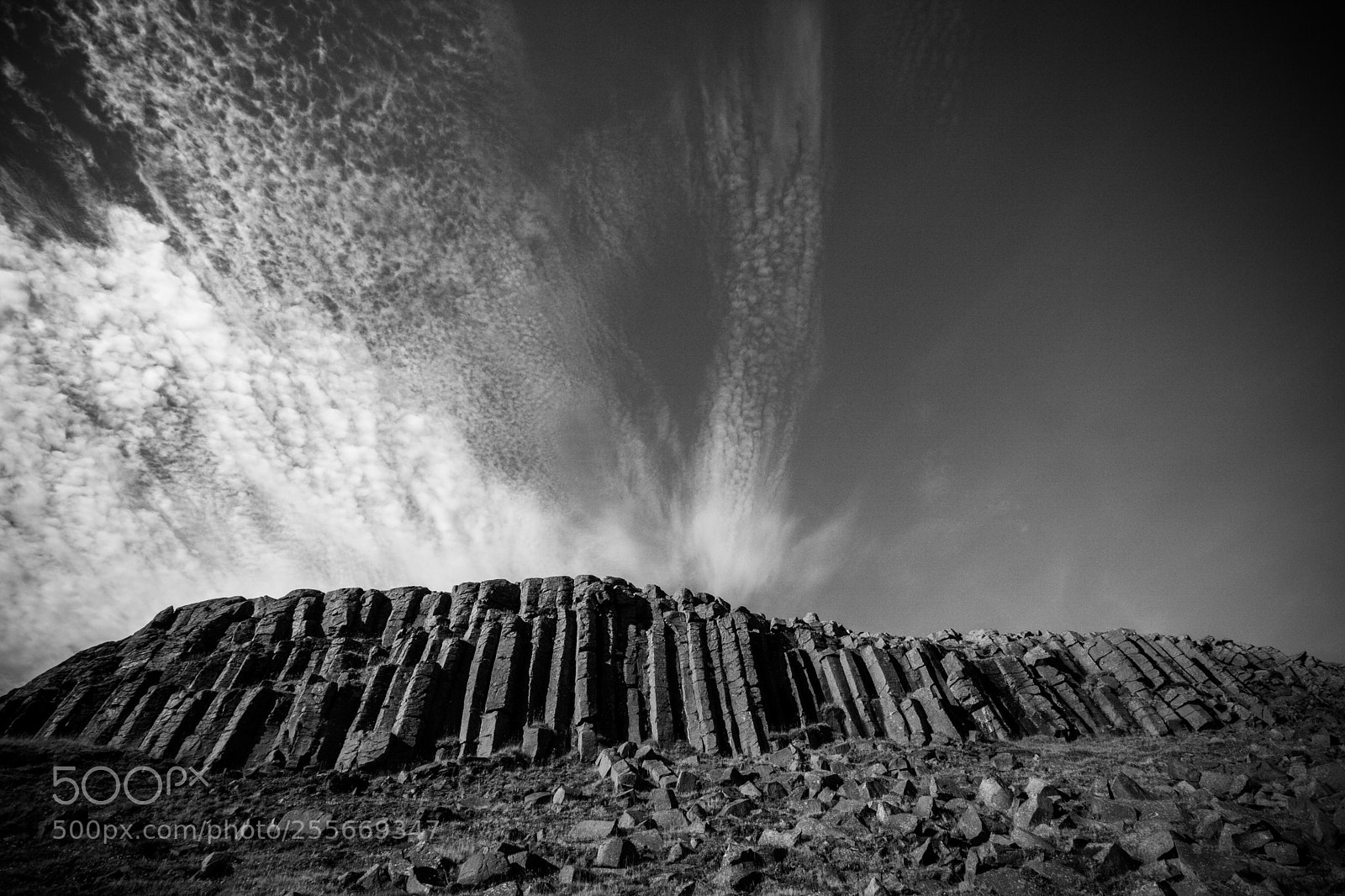 Canon EOS 5D Mark II sample photo. Basalt columns photography