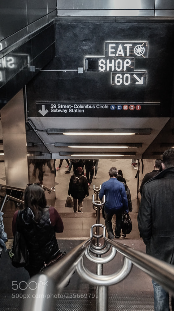Sony Alpha a5000 (ILCE 5000) sample photo. Subway station photography