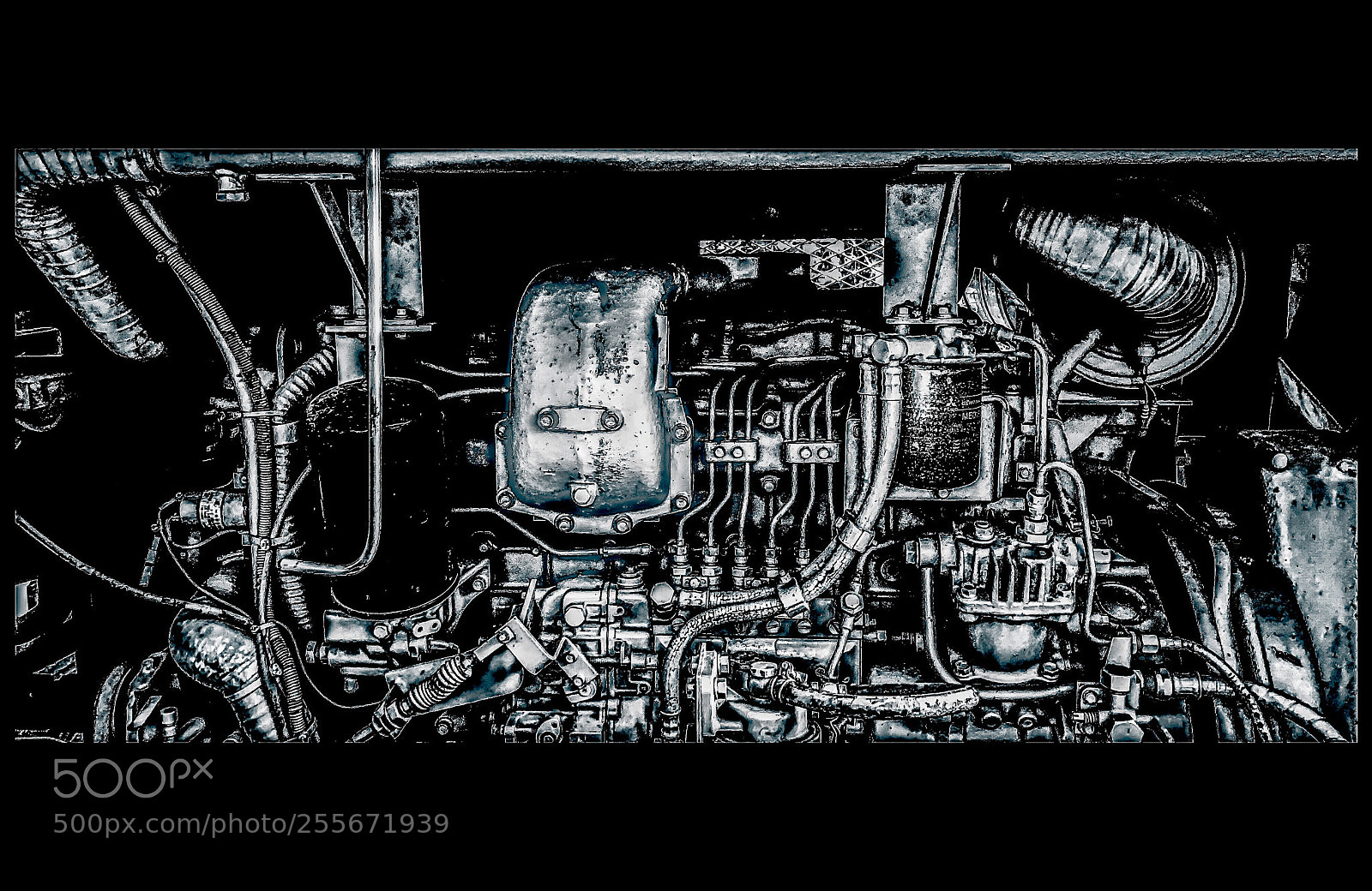 Apple iPhone X sample photo. Abstract diesel engine.
#diesel photography