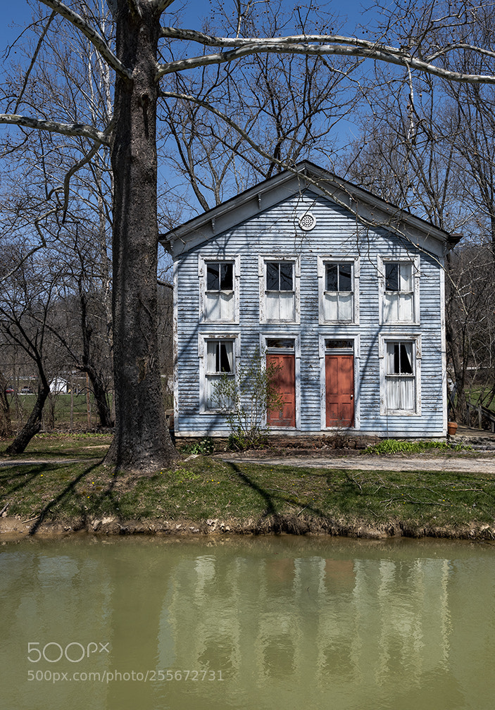 Fujifilm GFX 50S sample photo. Residence by the canal photography