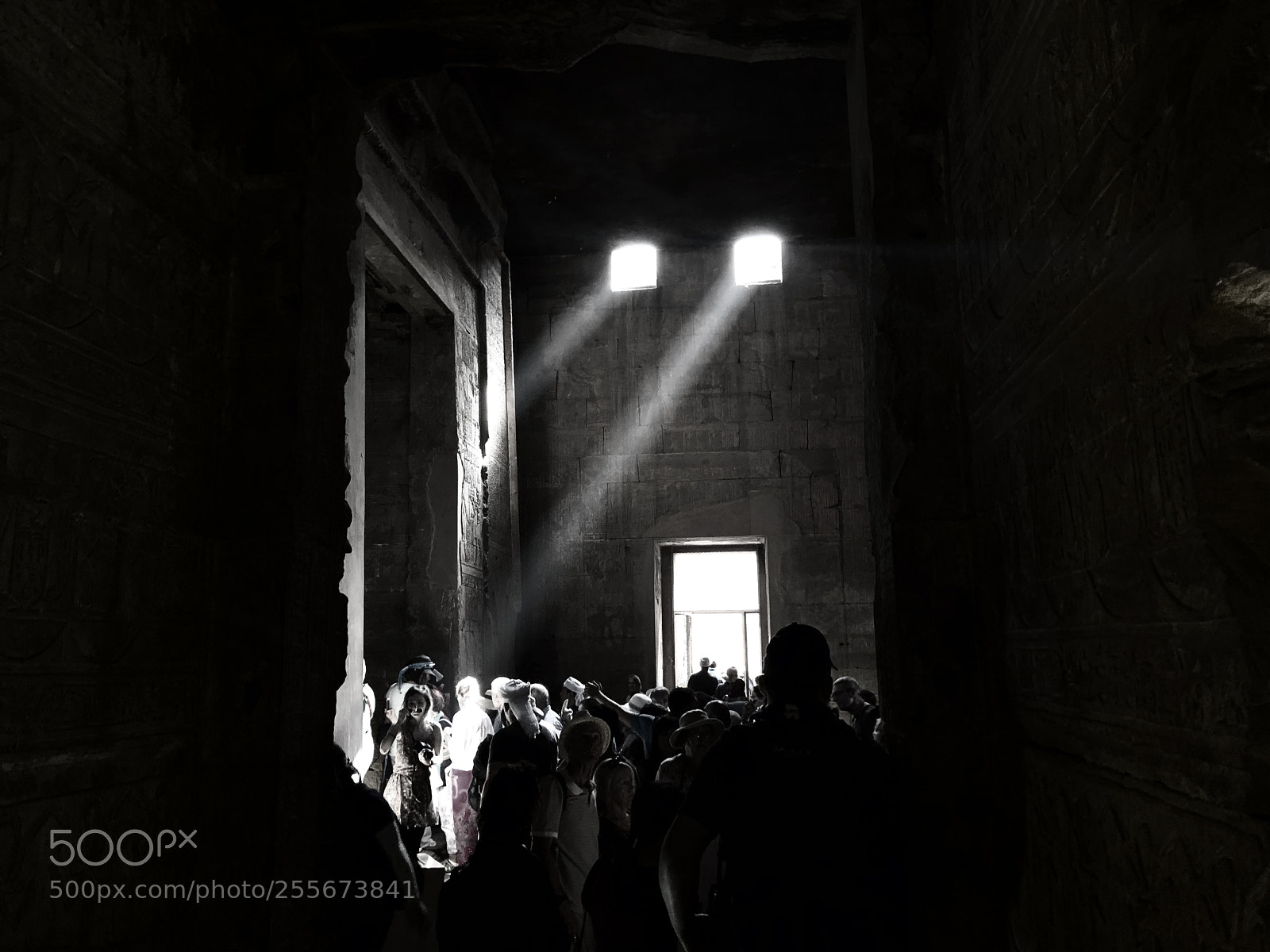 Apple iPhone X sample photo. Edfu temple  photography