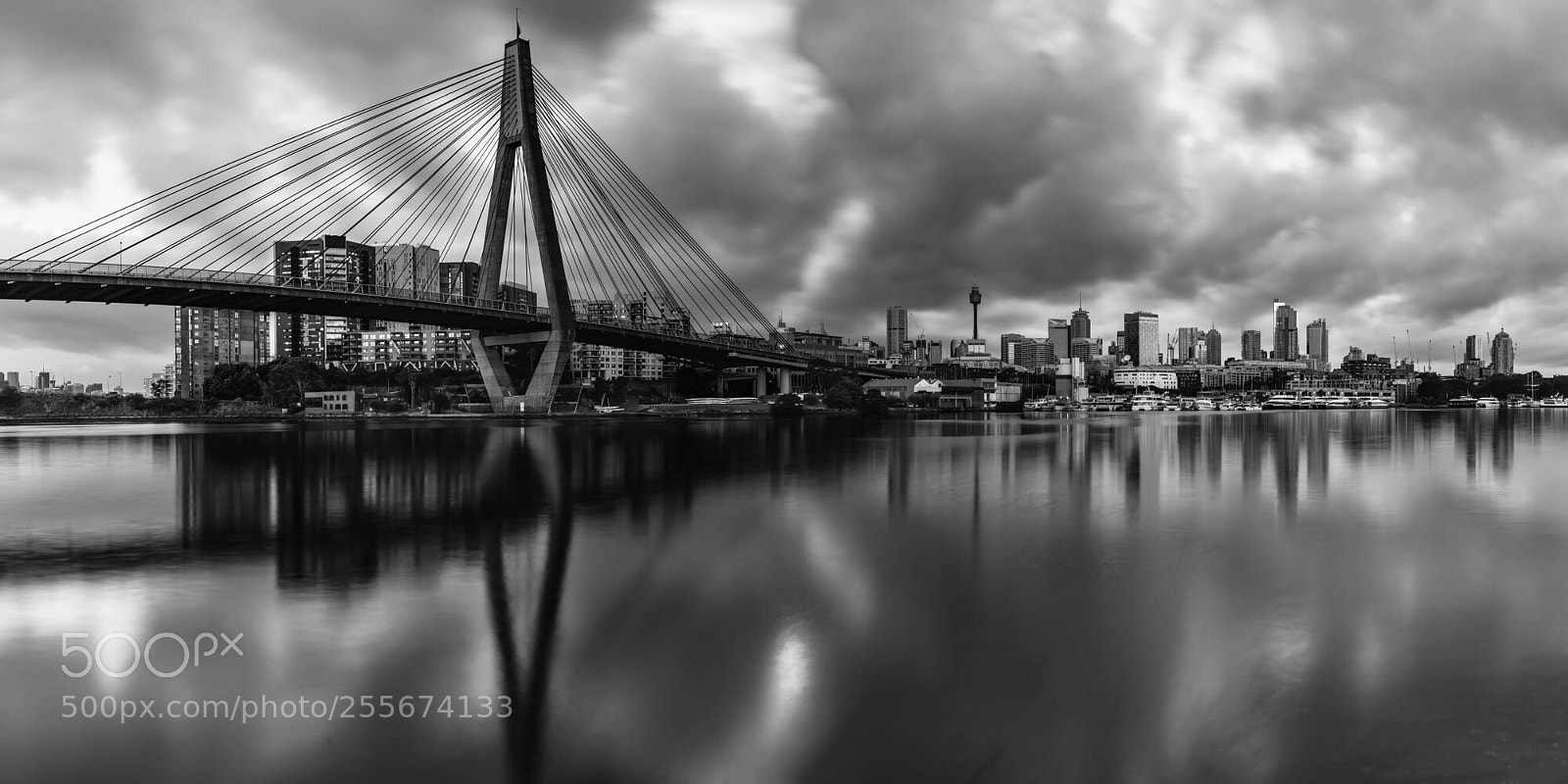 Hasselblad X1D-50c sample photo. Anzac bridge/anzac day photography