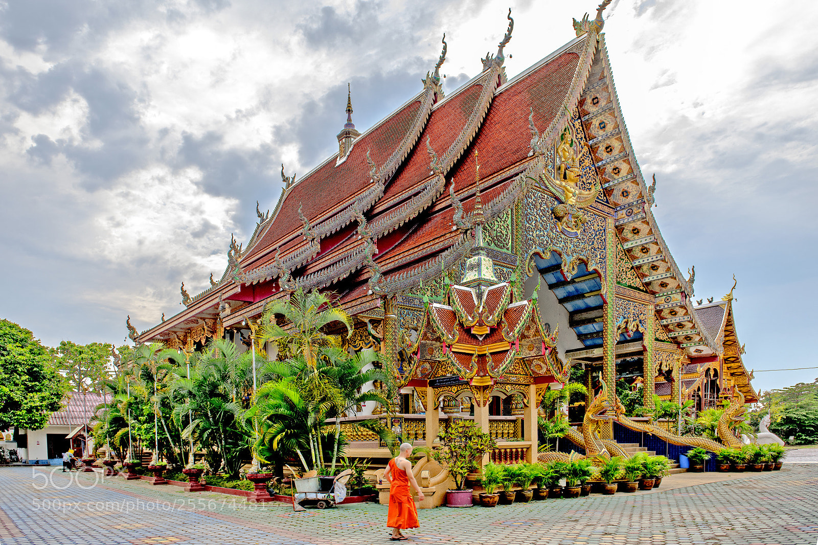 Nikon D850 sample photo. Wat chedi mae krua photography