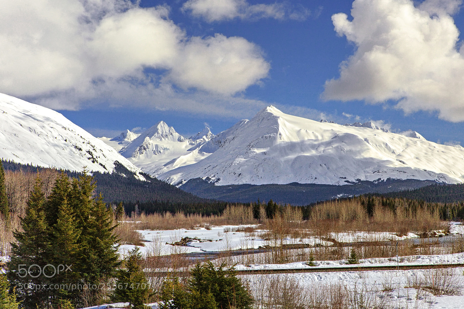 Canon EOS 5D Mark II sample photo. Along snow river photography