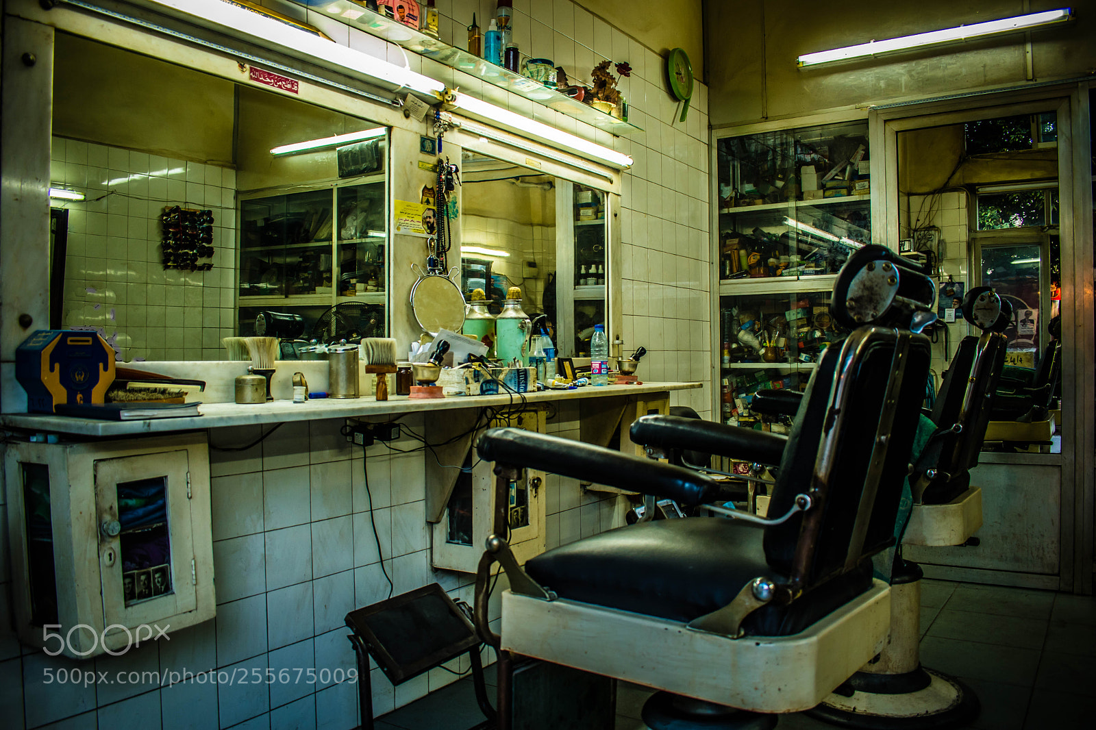 Nikon D5500 sample photo. Old barbershop photography