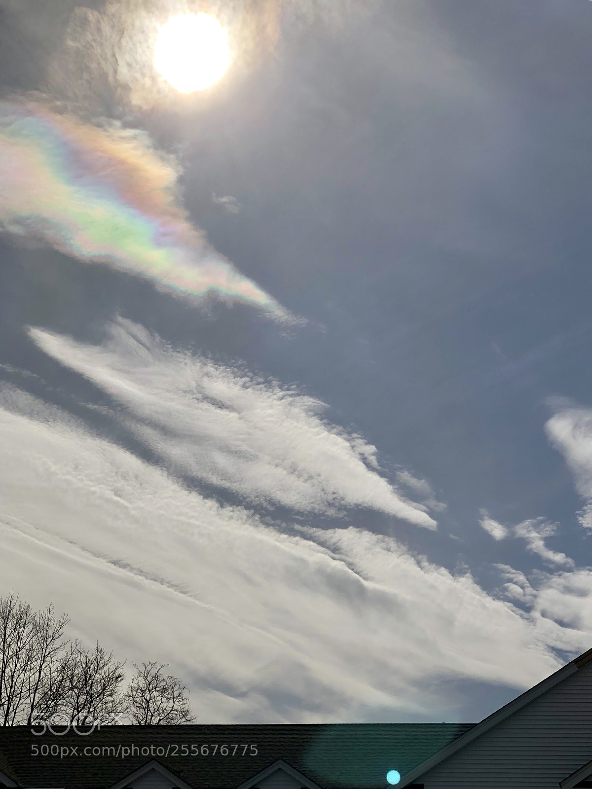 Apple iPhone 8 Plus sample photo. Rainbow cloud photography