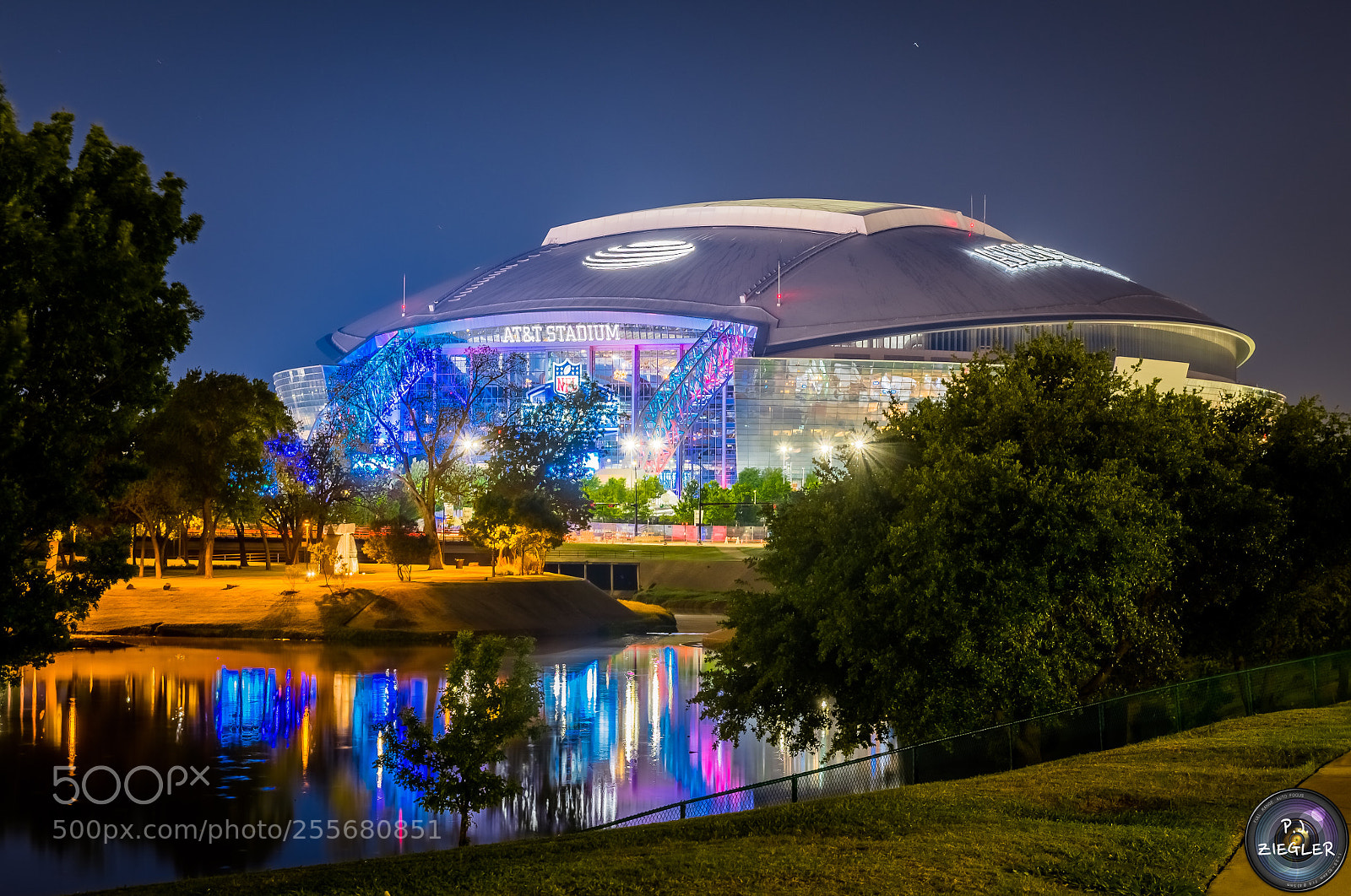 Nikon D500 sample photo. At&t stadium photography