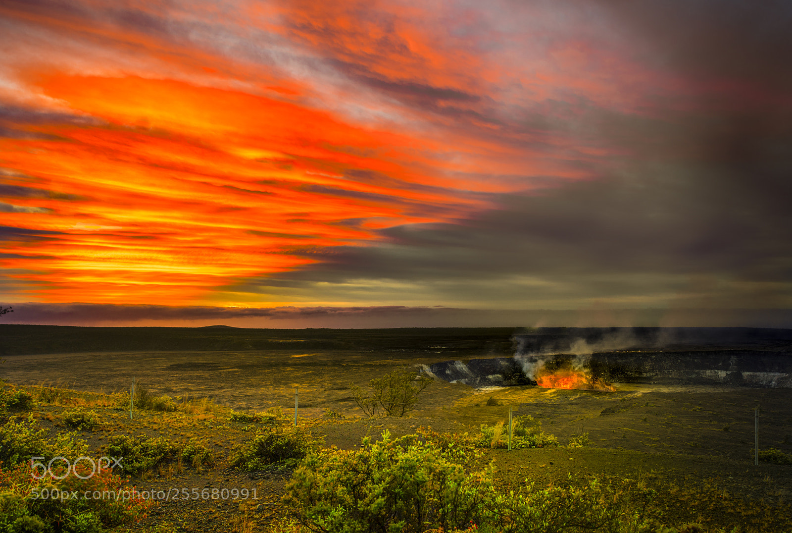 Nikon D850 sample photo. Voclano sunrise photography