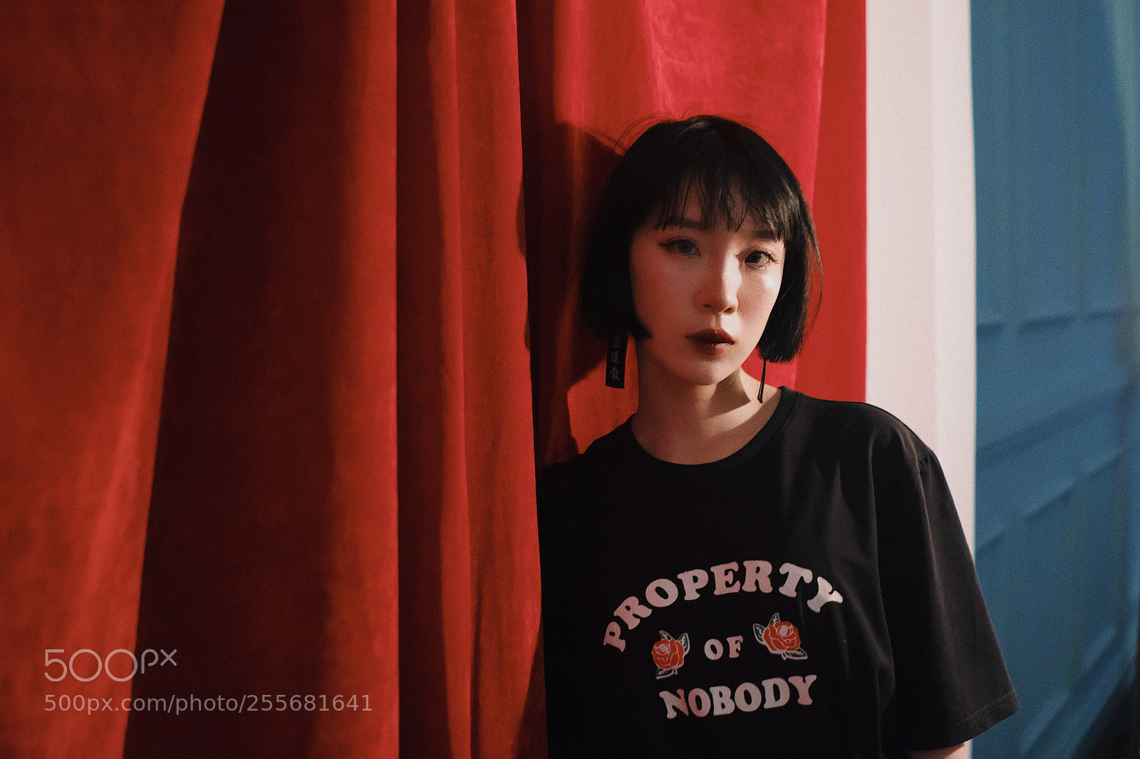 Sony a6300 sample photo. Blue in velvet room photography