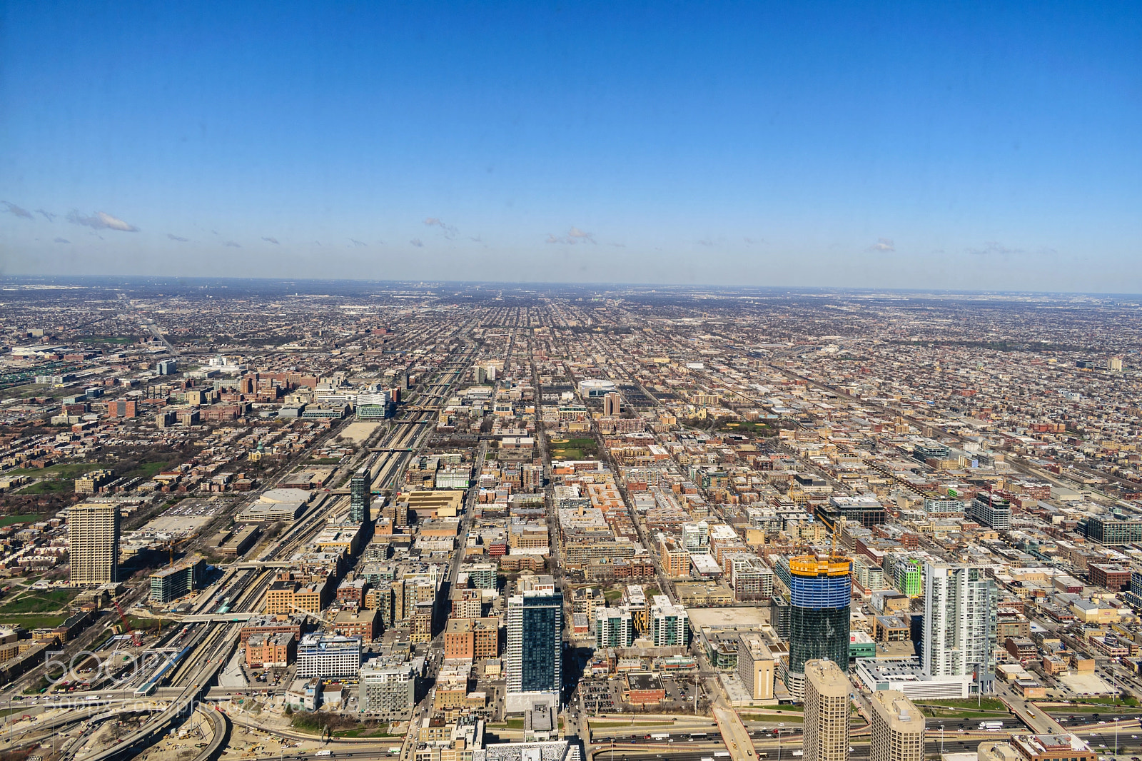 Nikon D5300 sample photo. View from willis tower photography