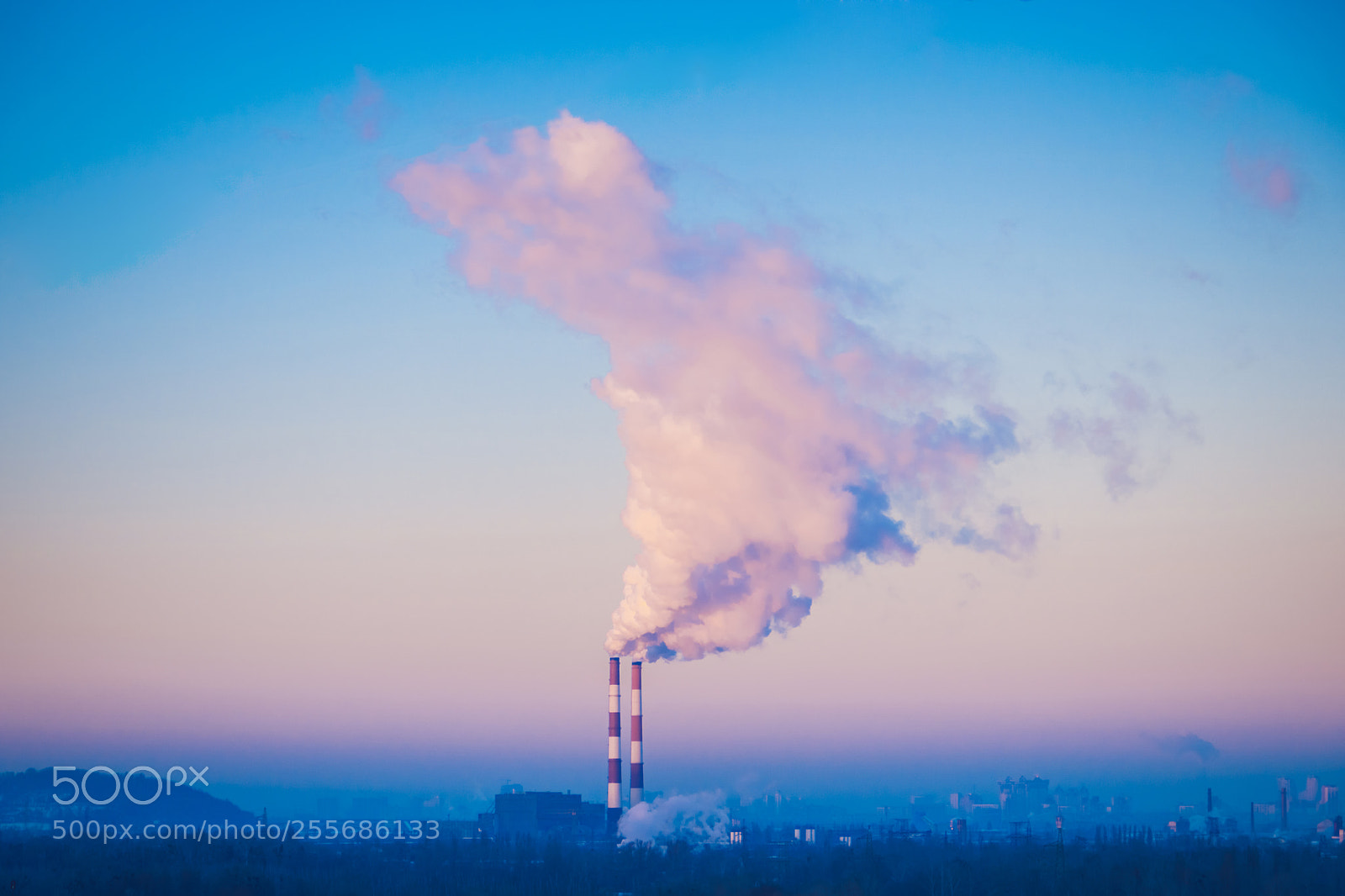 Canon EOS 760D (EOS Rebel T6s / EOS 8000D) sample photo. City in purple photography