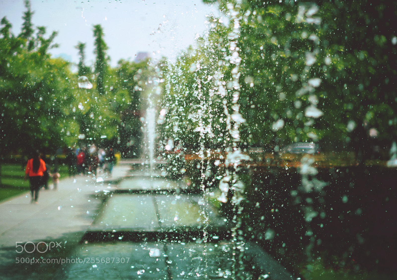 Panasonic Lumix DMC-GX8 sample photo. Fountain photography
