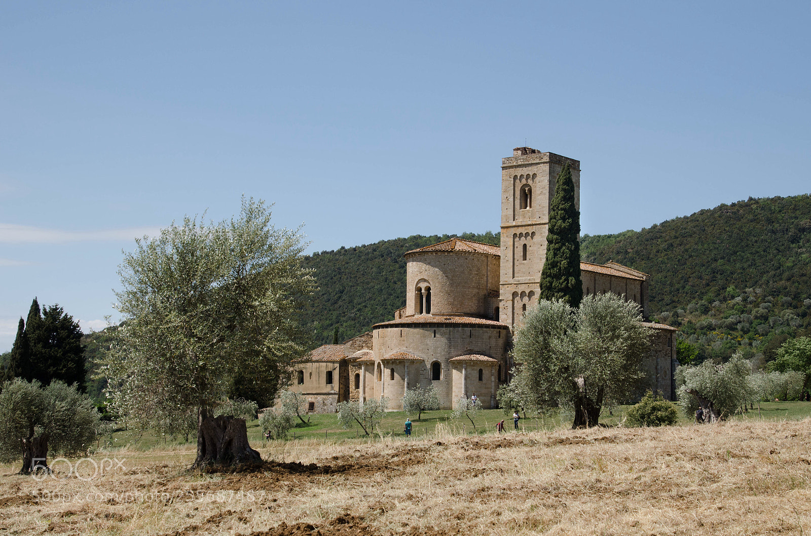 Nikon D5100 sample photo. Abadia de saint antimo photography