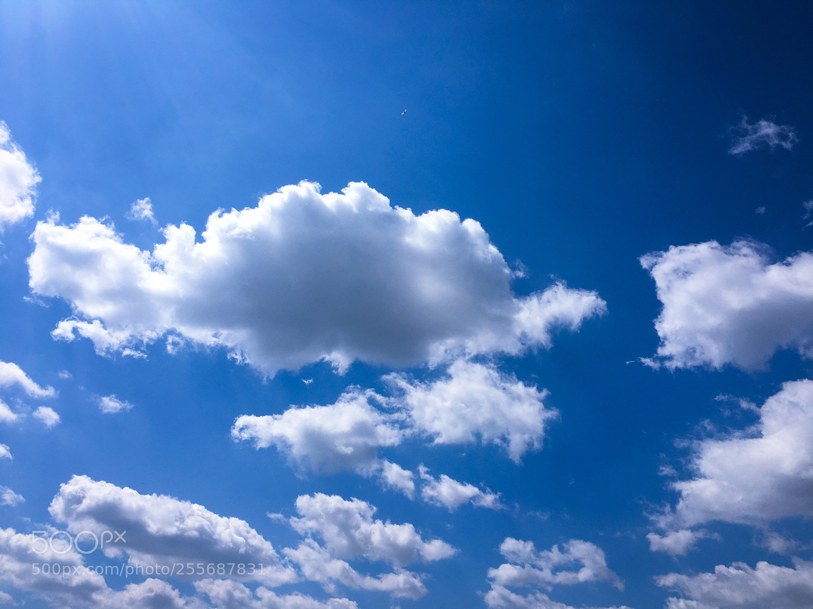 Apple iPhone 6s sample photo. Beautiful clouds with blue photography