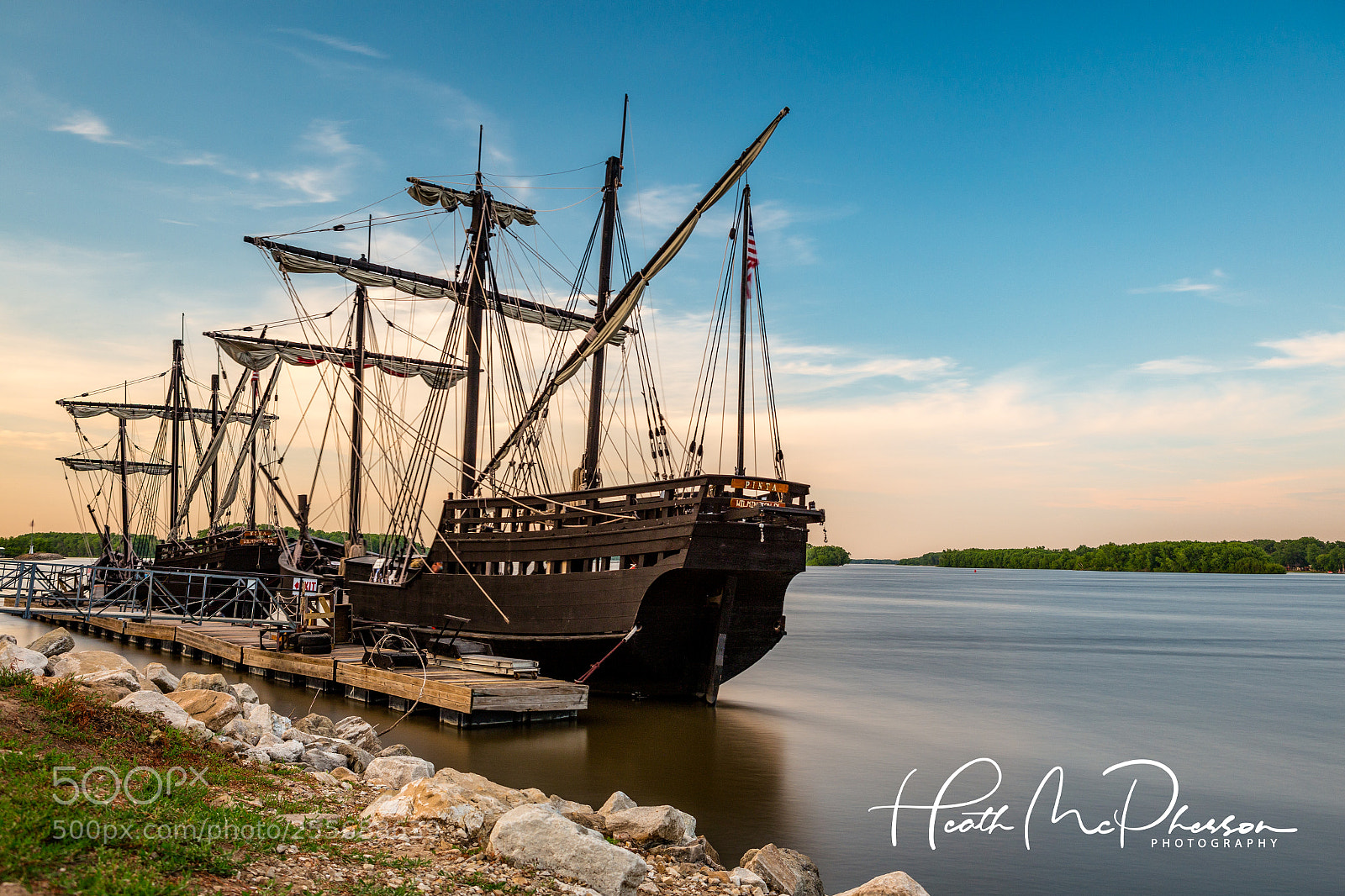 Canon EOS 6D sample photo. Columbus ships on the photography
