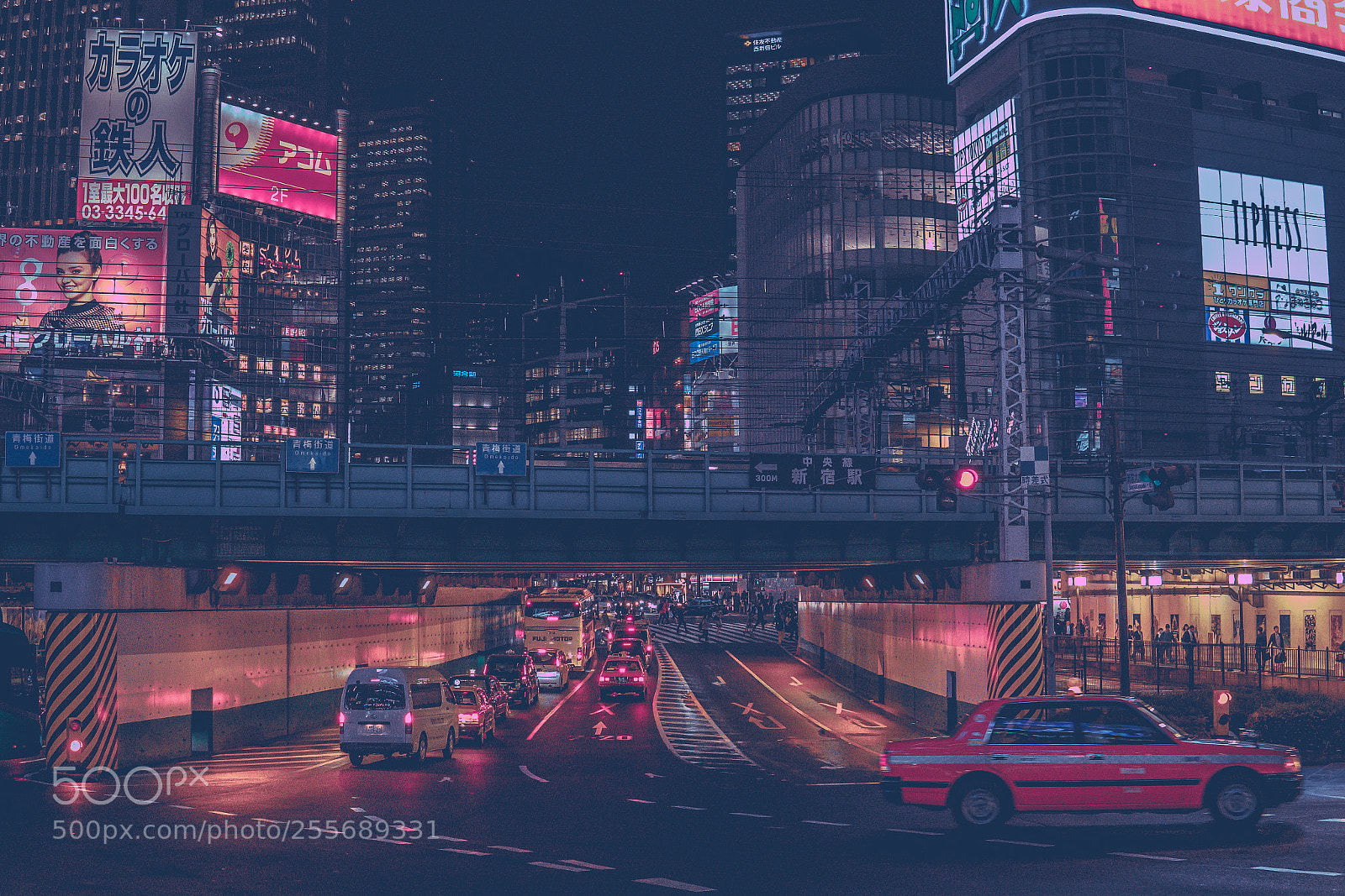 Sony a7R II sample photo. Shinjuku nights photography