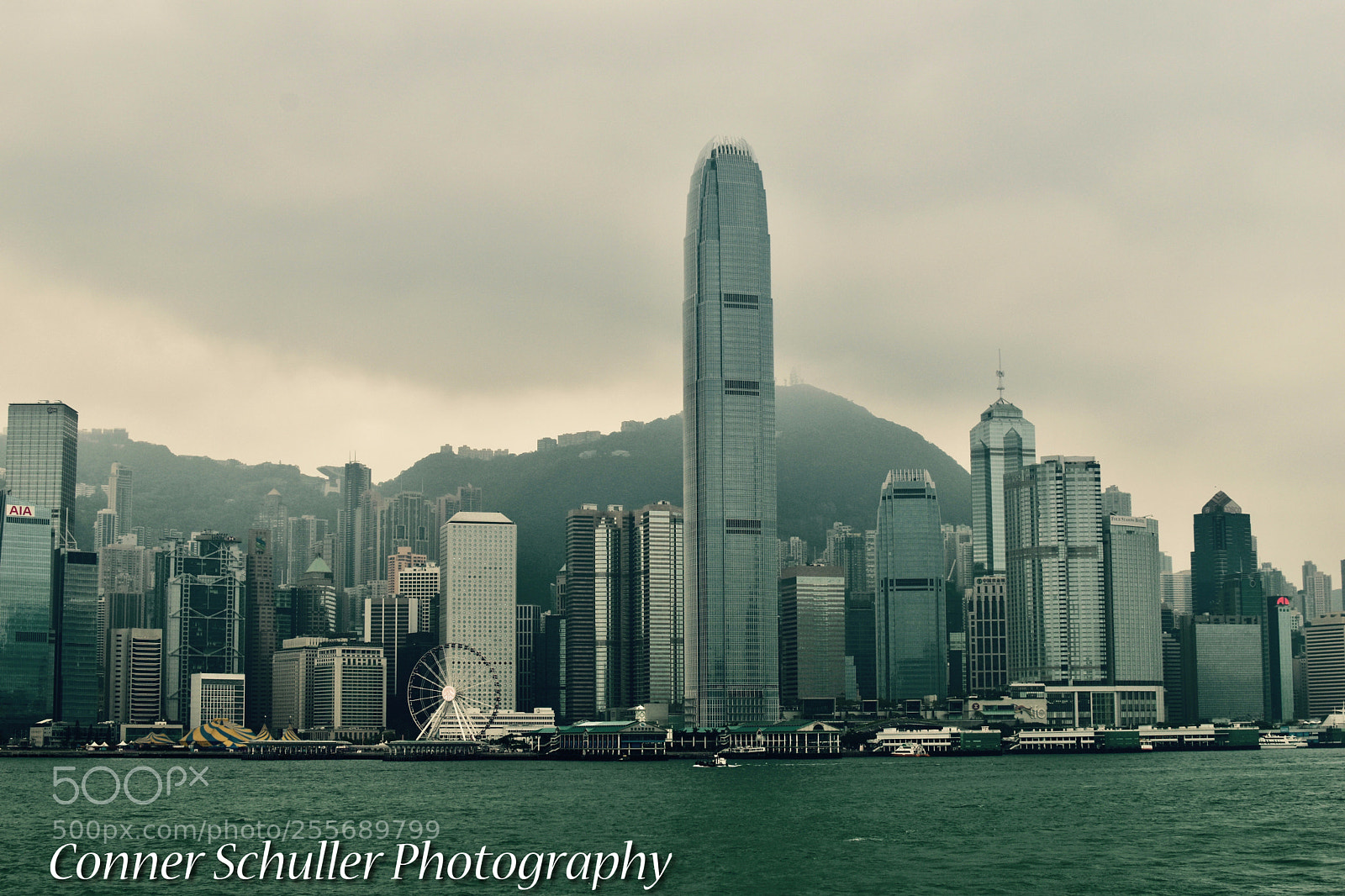 Nikon D5600 sample photo. Hong kong harbour photography