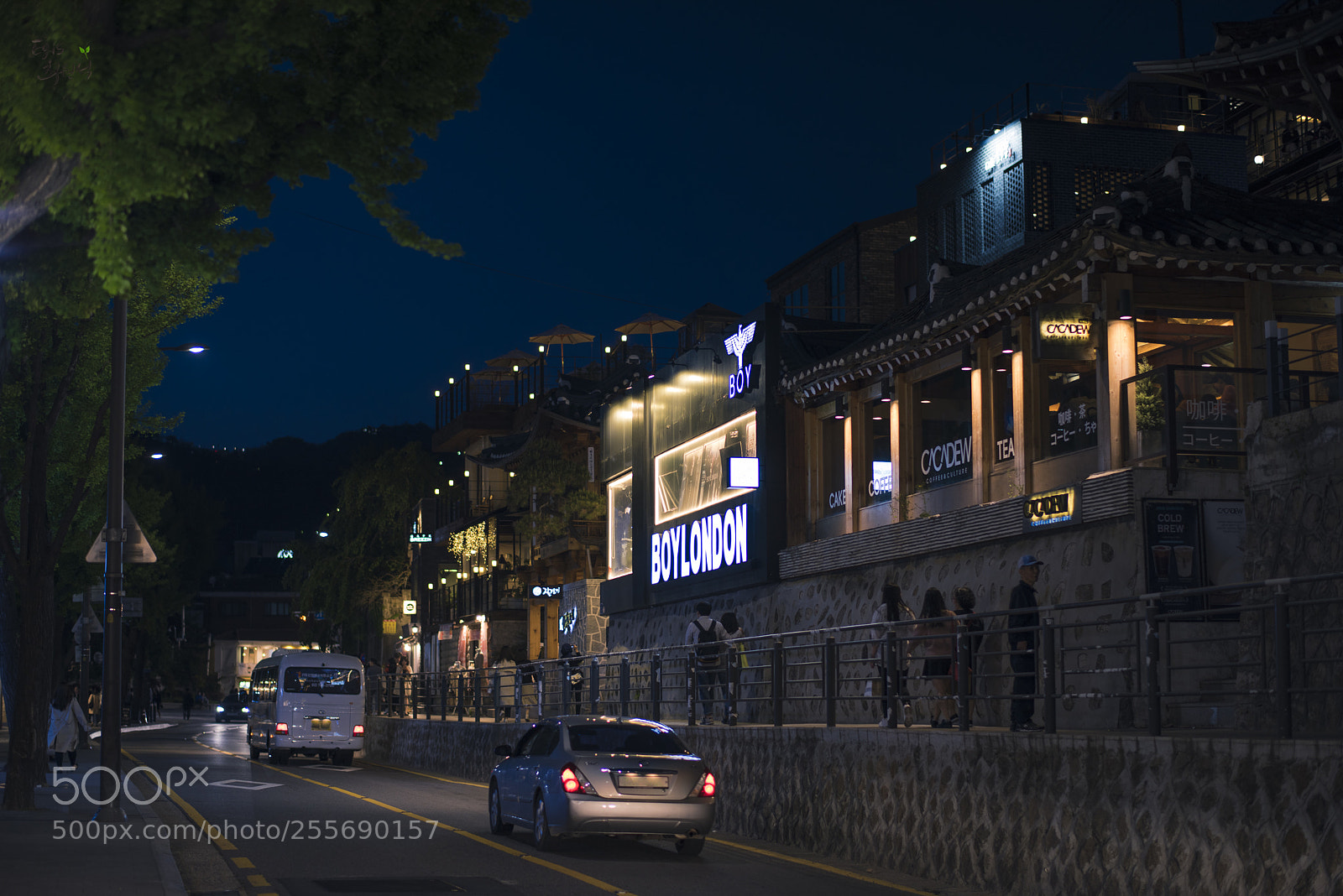 Nikon D810 sample photo. Samcheong-dong street in korea_3 photography