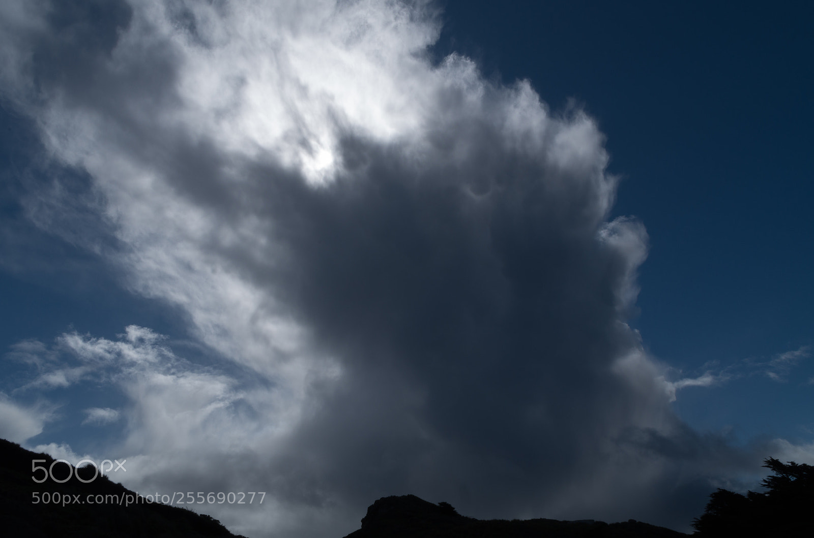 Pentax K-50 sample photo. Marin clouds photography