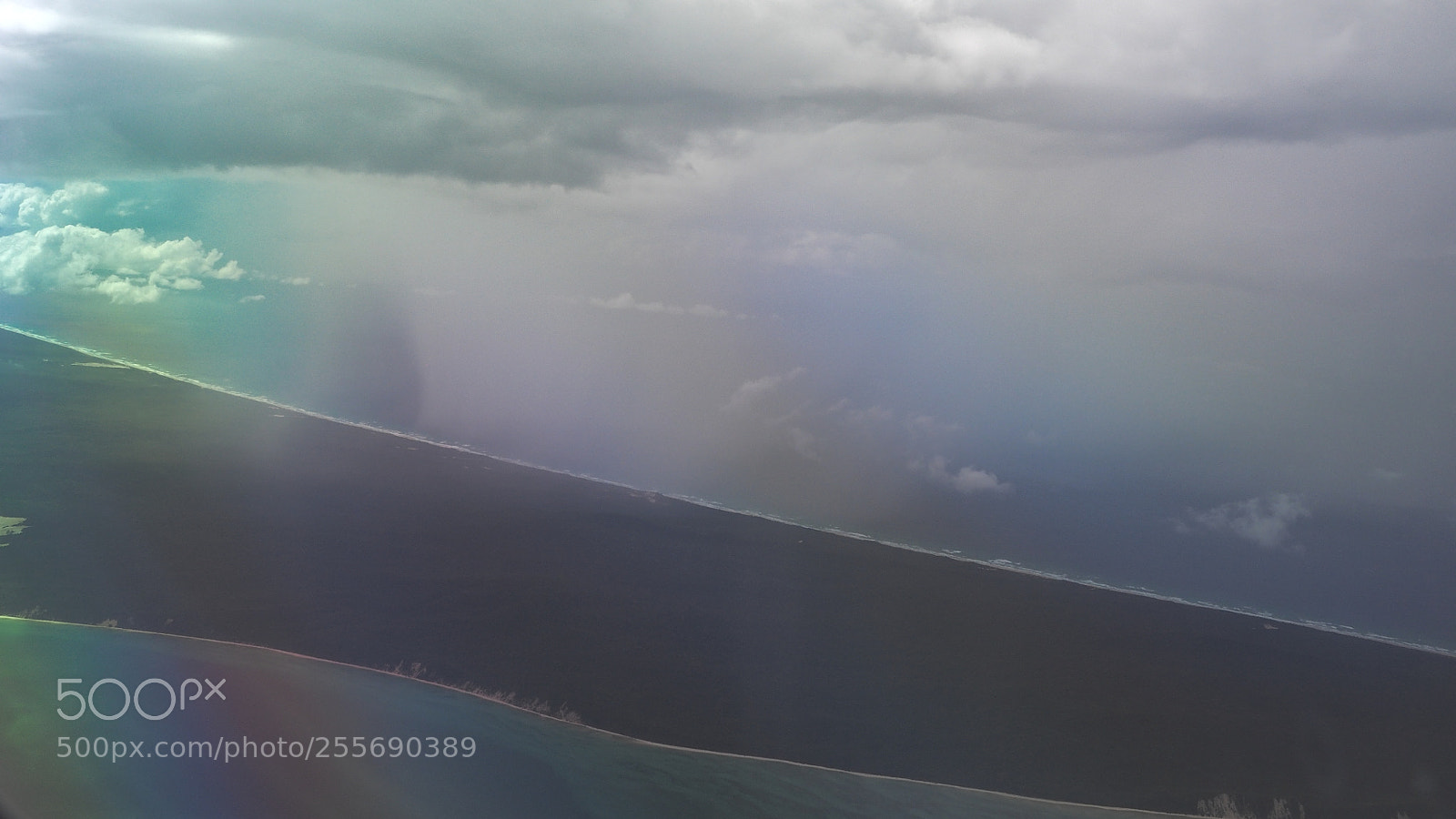 Olympus OM-D E-M1 sample photo. Moreton island rainband photography