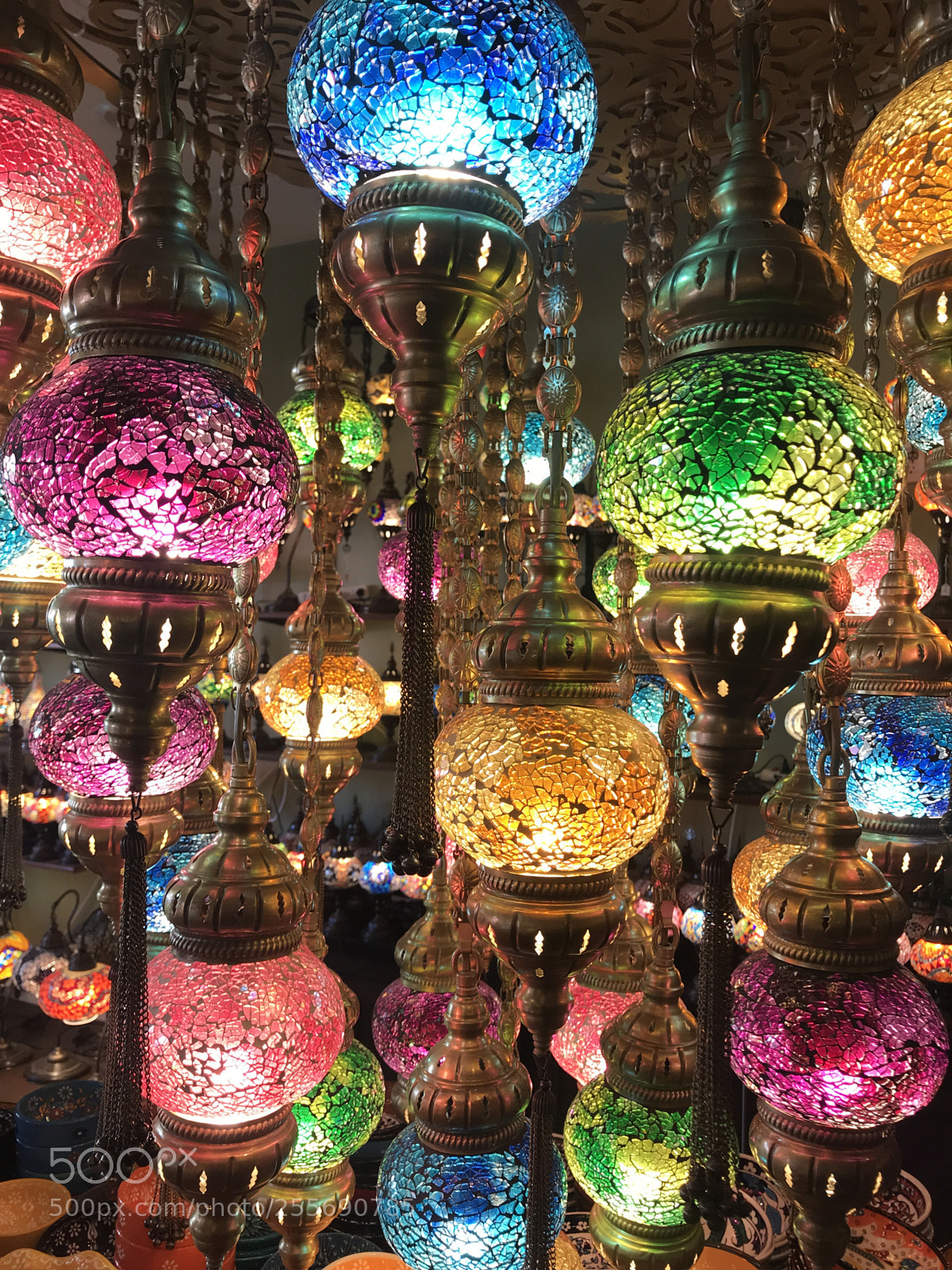 Apple iPhone 7 sample photo. Turkish lamps photography