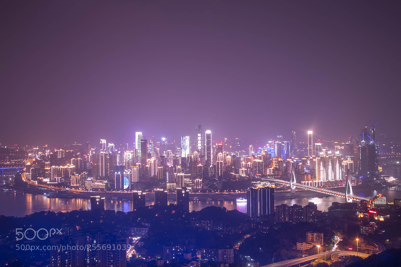 Canon EOS 6D sample photo. The night of chongqing photography