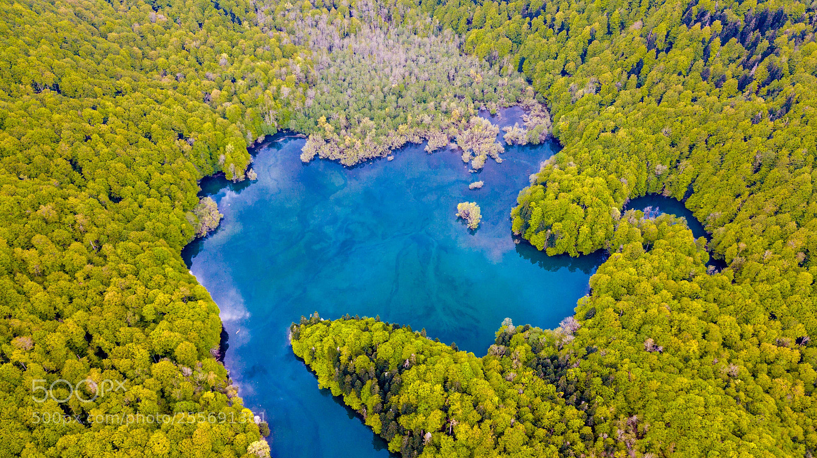 DJI FC220 sample photo. Lake biograd photography