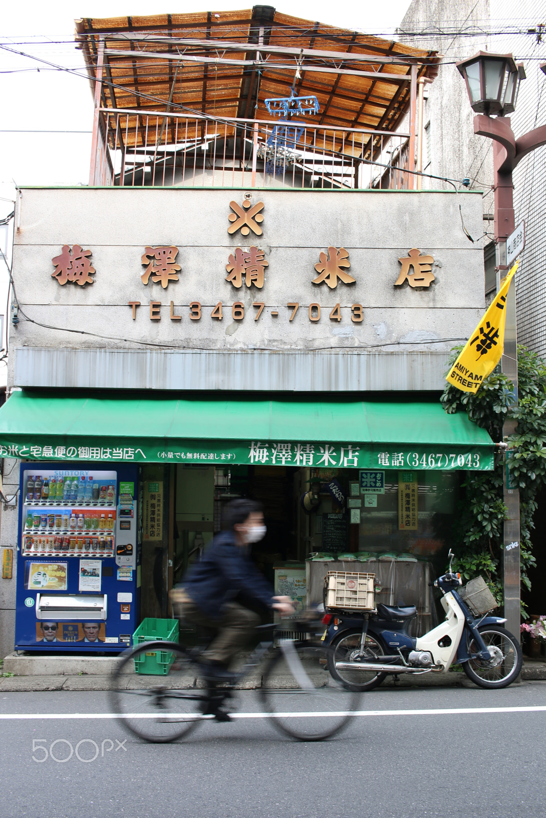 Canon EF-S 24mm F2.8 STM sample photo. Cycling in shibuya, tokyo photography