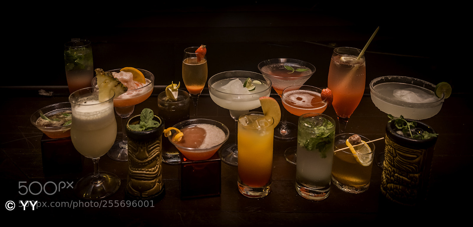 Nikon D610 sample photo. Sunset bar cocktails mocktails () photography