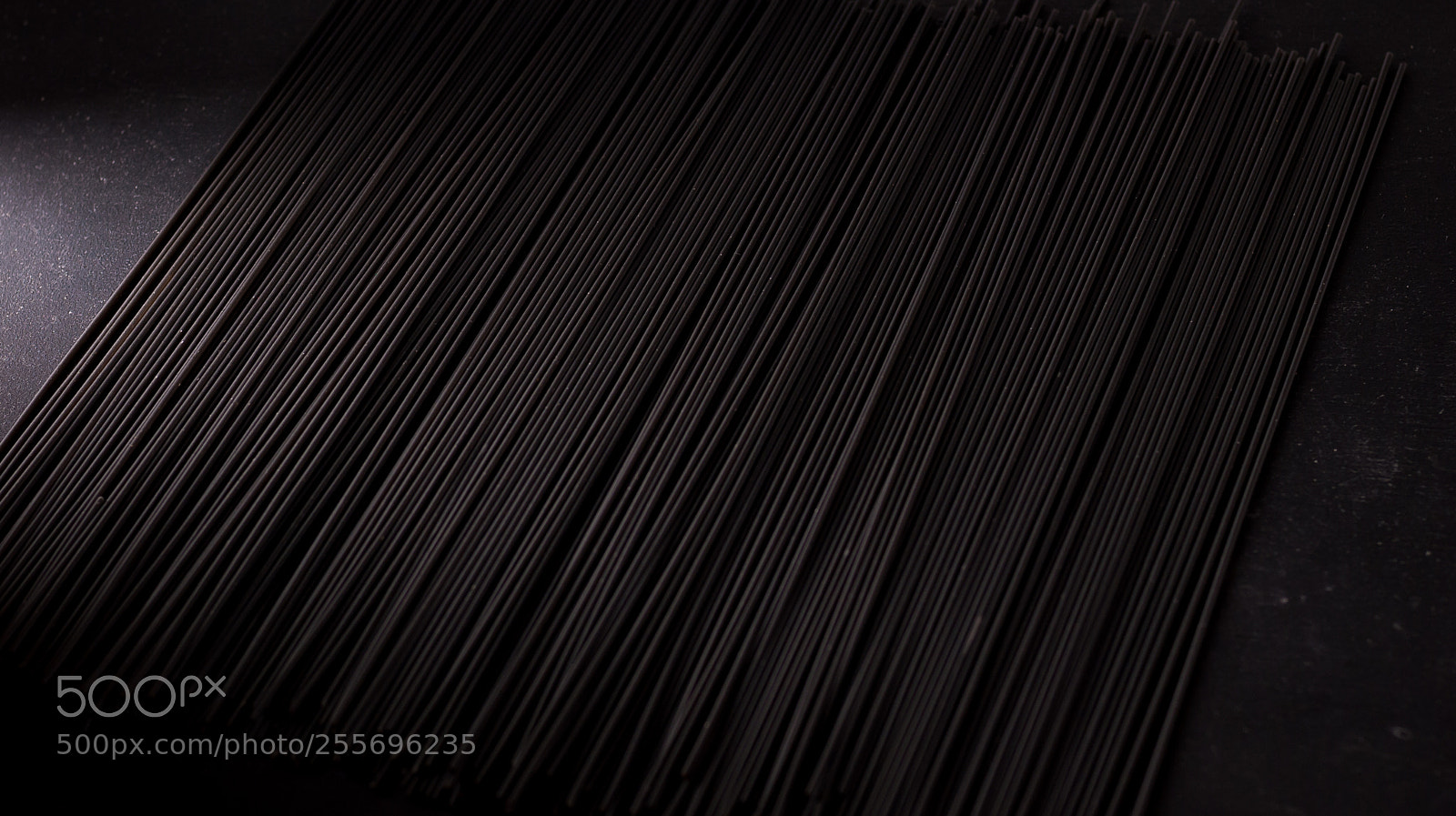 Nikon D200 sample photo. Black pasta photography